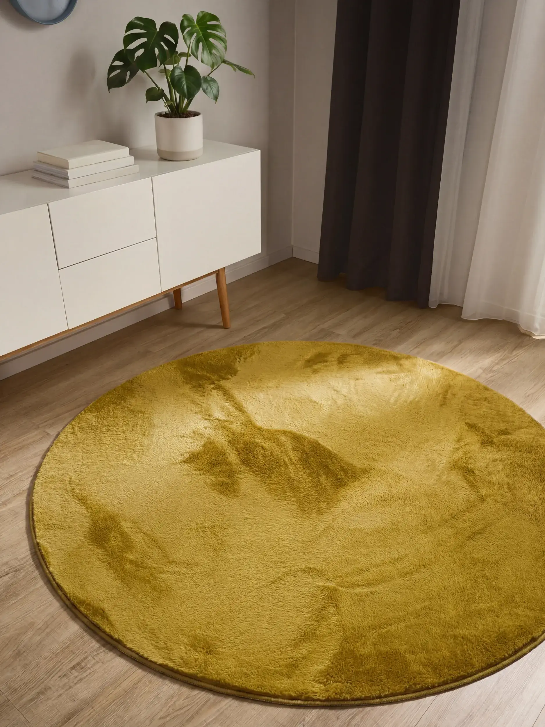 Tappeto Furry di 100% Poliestere in  di benuta Basic