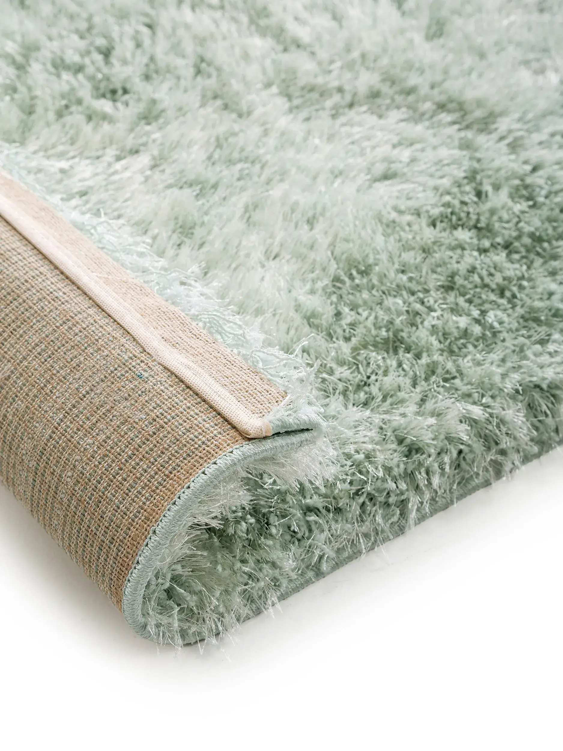 Teppich Lea aus 50% Polyester, 50% Polypropylen in Green von benuta Pop