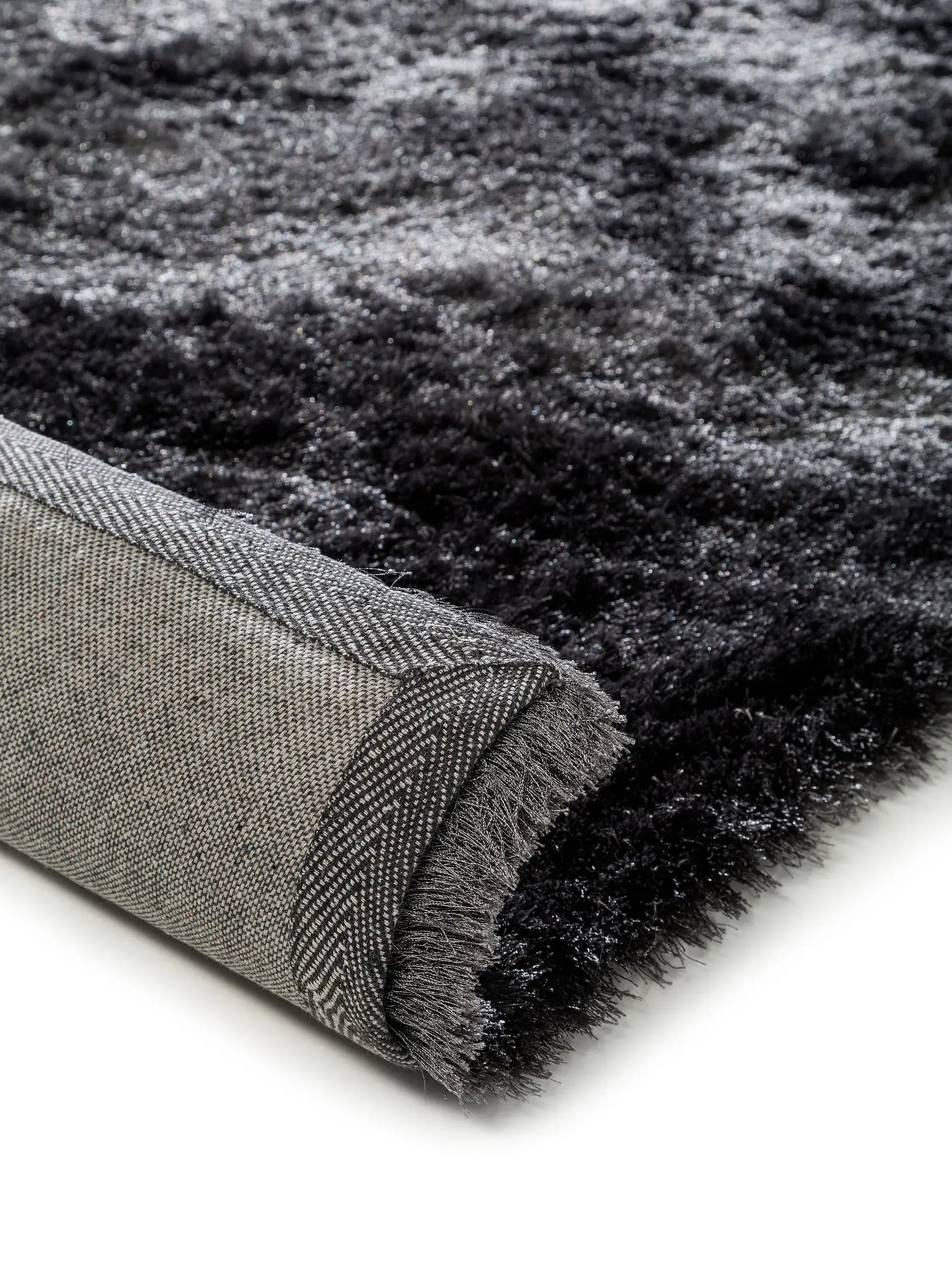 Alfombra de 100% Poliéster en Gris con un pelo de {{Placeholder_Pile Height}} de altura de benuta nest