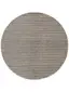 Wollteppich rund Hector Beige/Schwarz