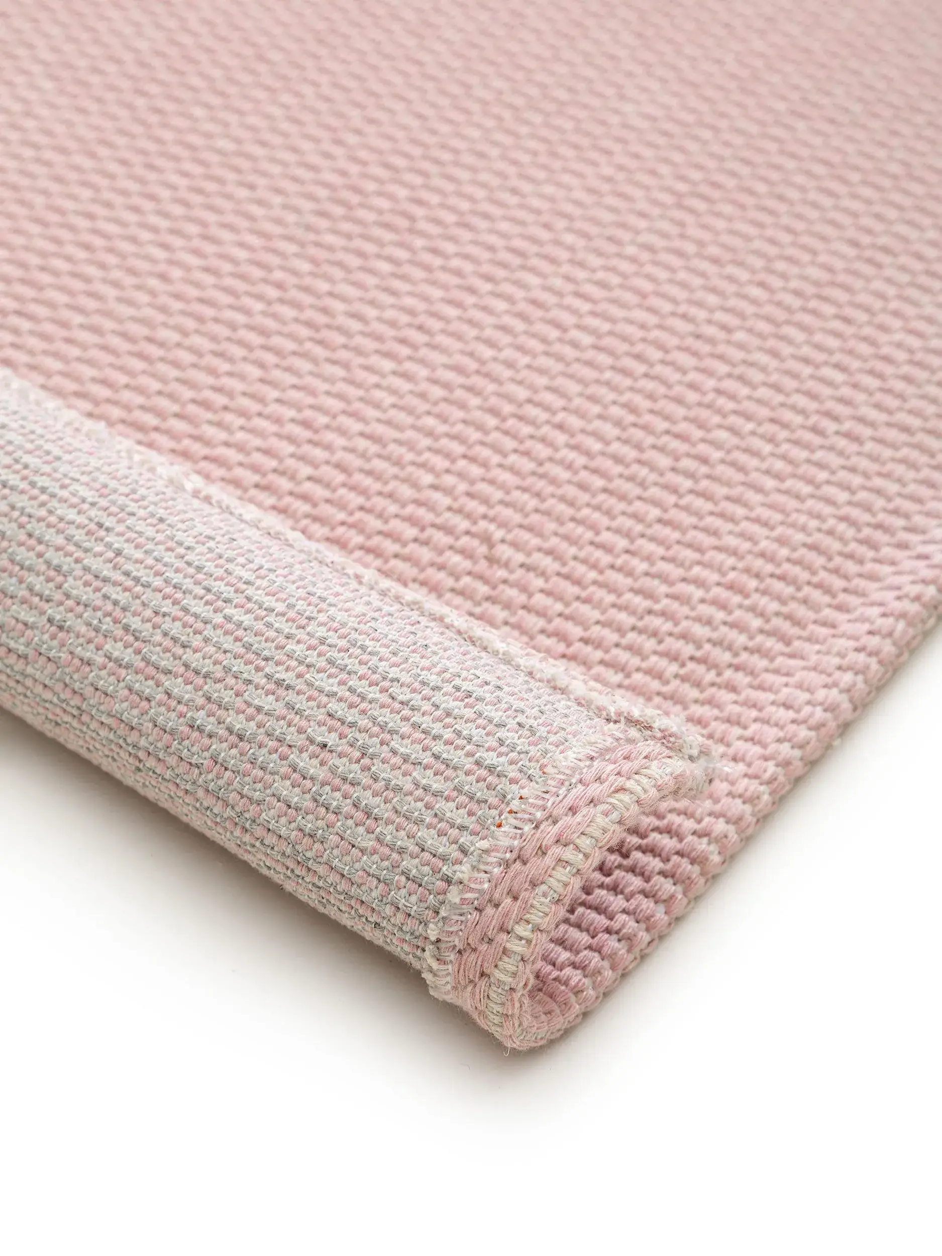 Tapis Cooper en 100% Coton en Rose de benuta nest