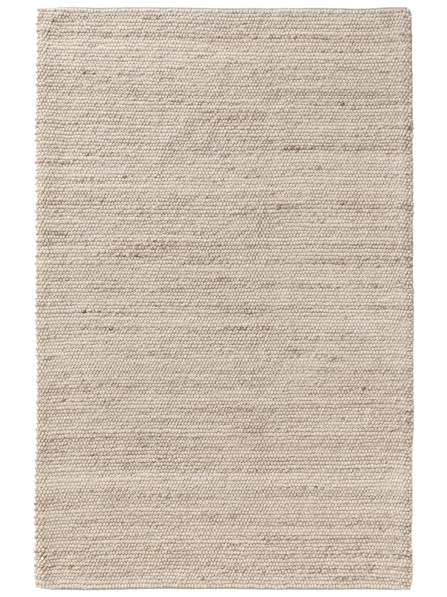 Wollteppich Beads Beige von 
