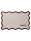 Deurmat Curl Beige/Bruin