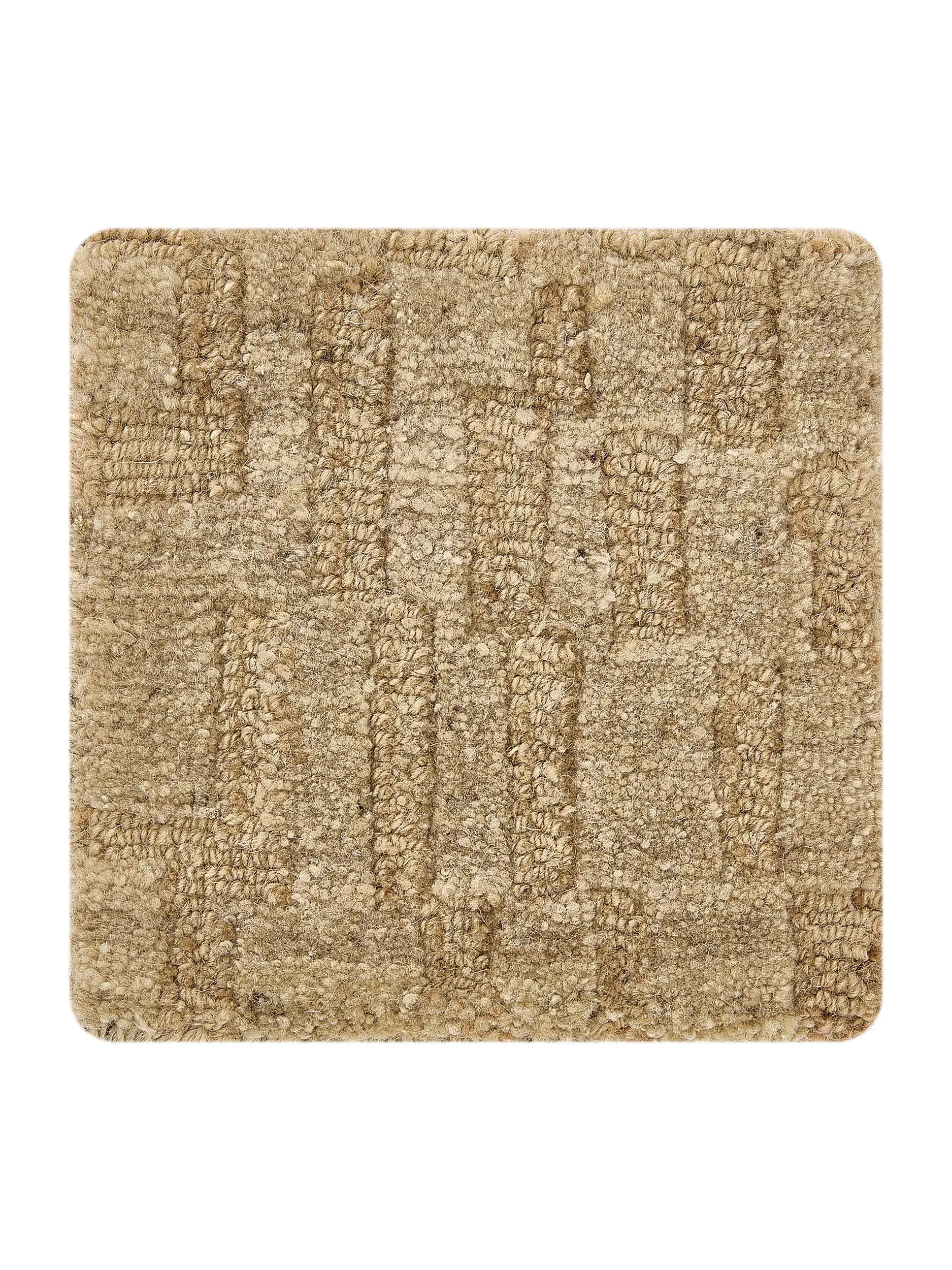 Rug Lisa made of 100% Wool in Beige by benuta Finest