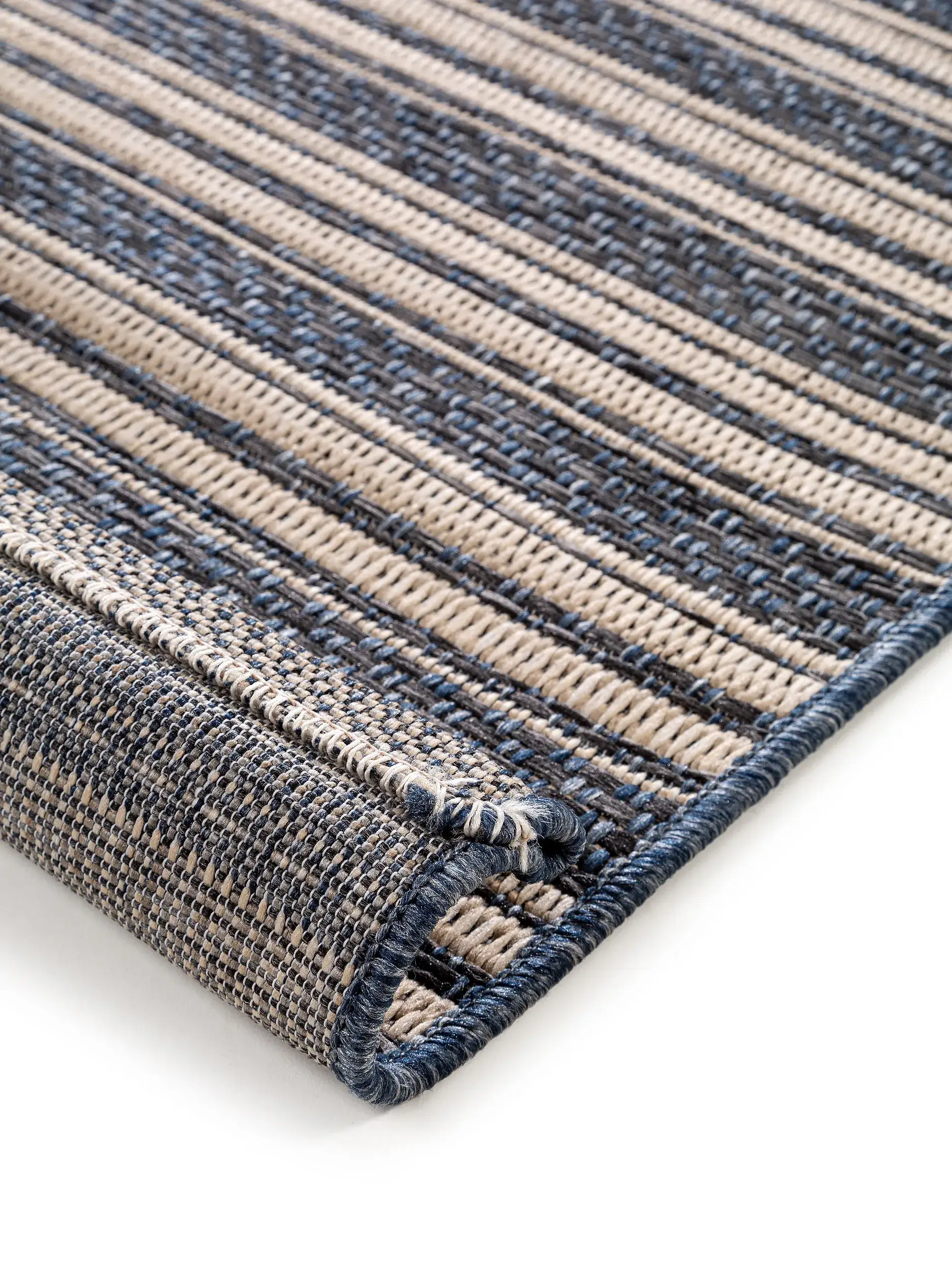 Teppich aus 100% Polypropylen in Beige mit 100% Polypropylen hohem Flor von benuta Nest