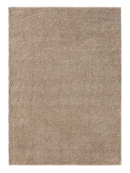 Vaskbart teppe med høy luv Soho Beige