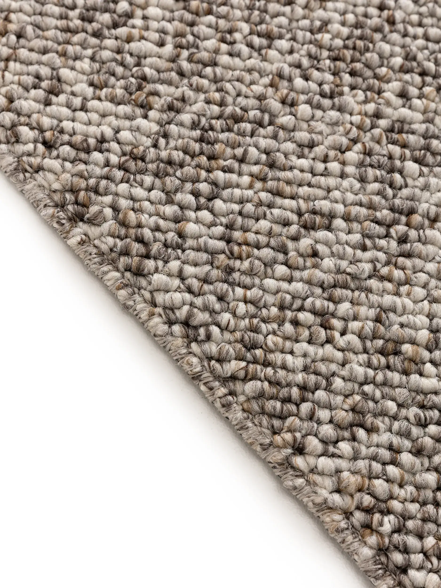 Teppe av 100% Polypropylen i Taupe med 100% Polypropylen høy lugg fra benuta Nest