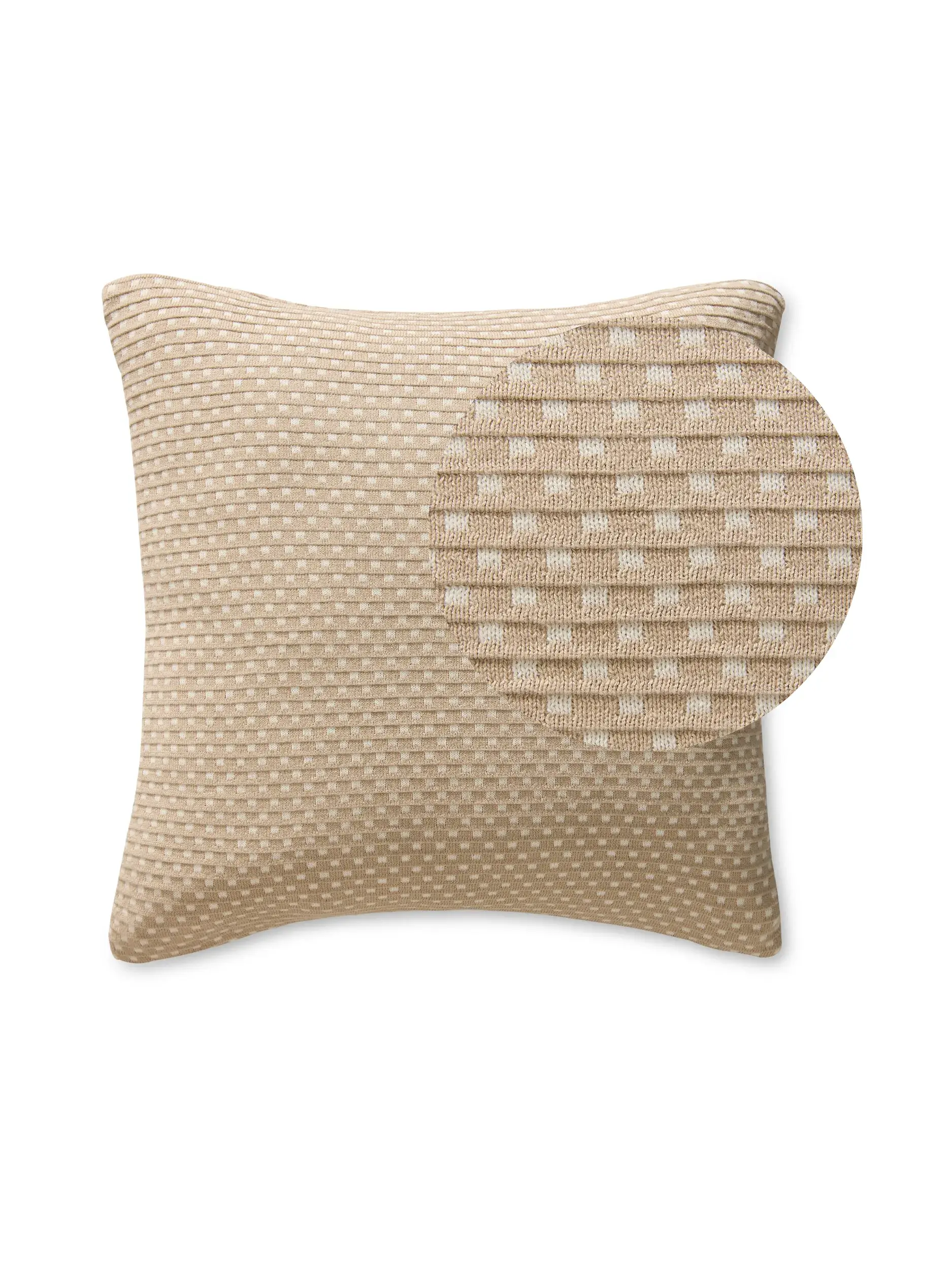 Kussen Ilma Beige van benuta Pure