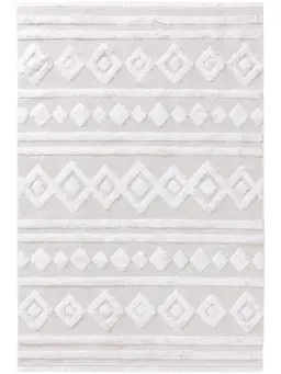 Baumwollteppich Oslo Cream