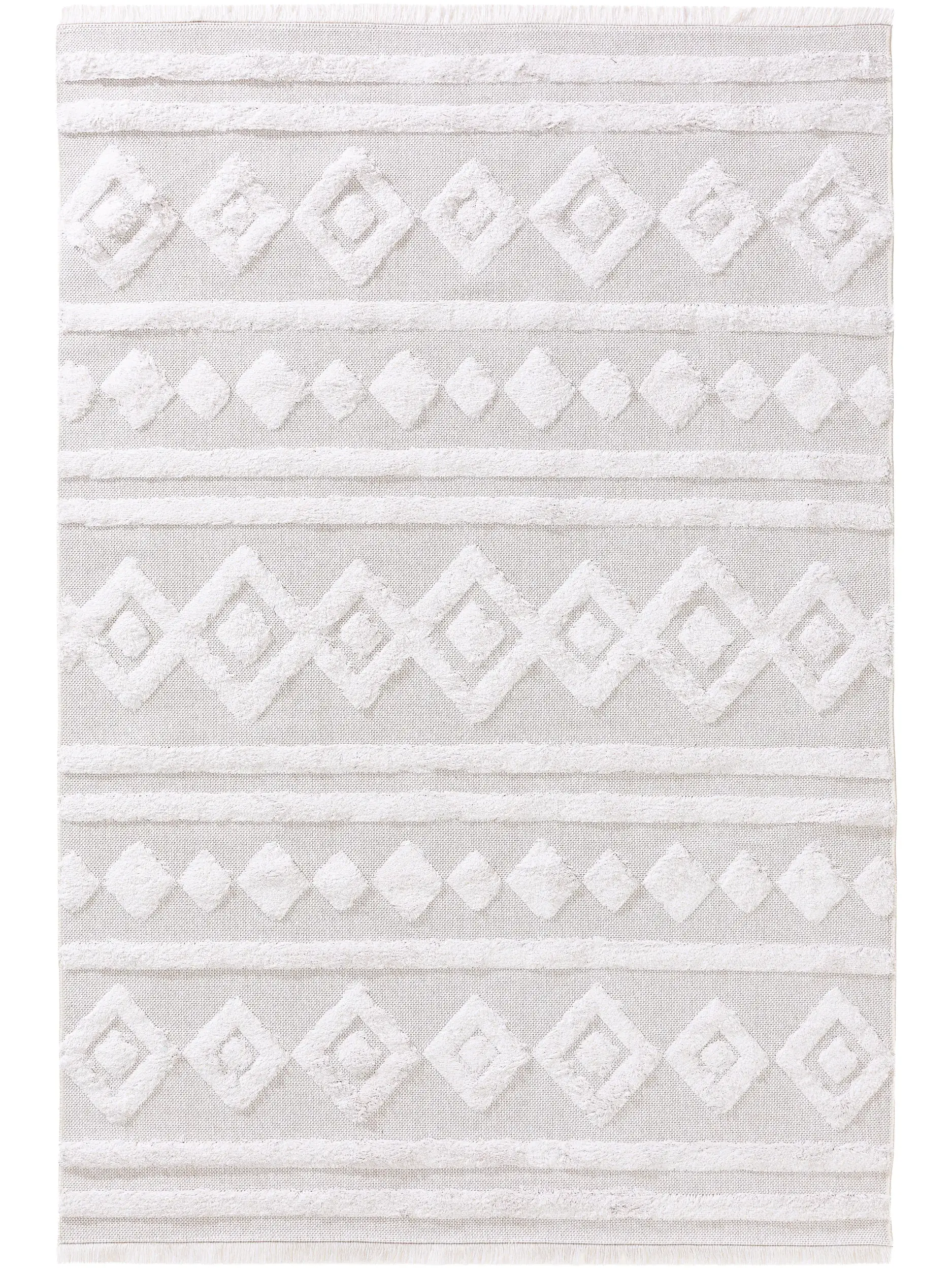 Teppich Oslo aus 100% Baumwolle in Beige von benuta Pop