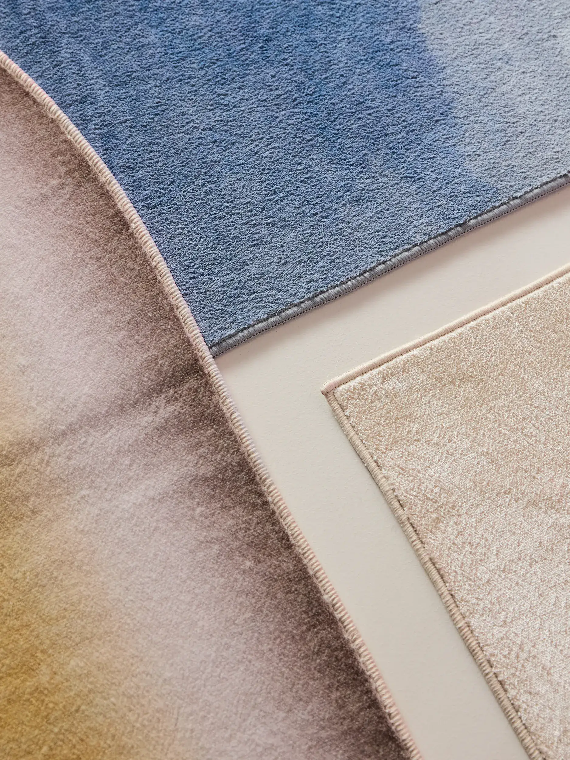 Rug made of 100% Polyester in Grey with a 100% Polyester high pile by benuta Pop