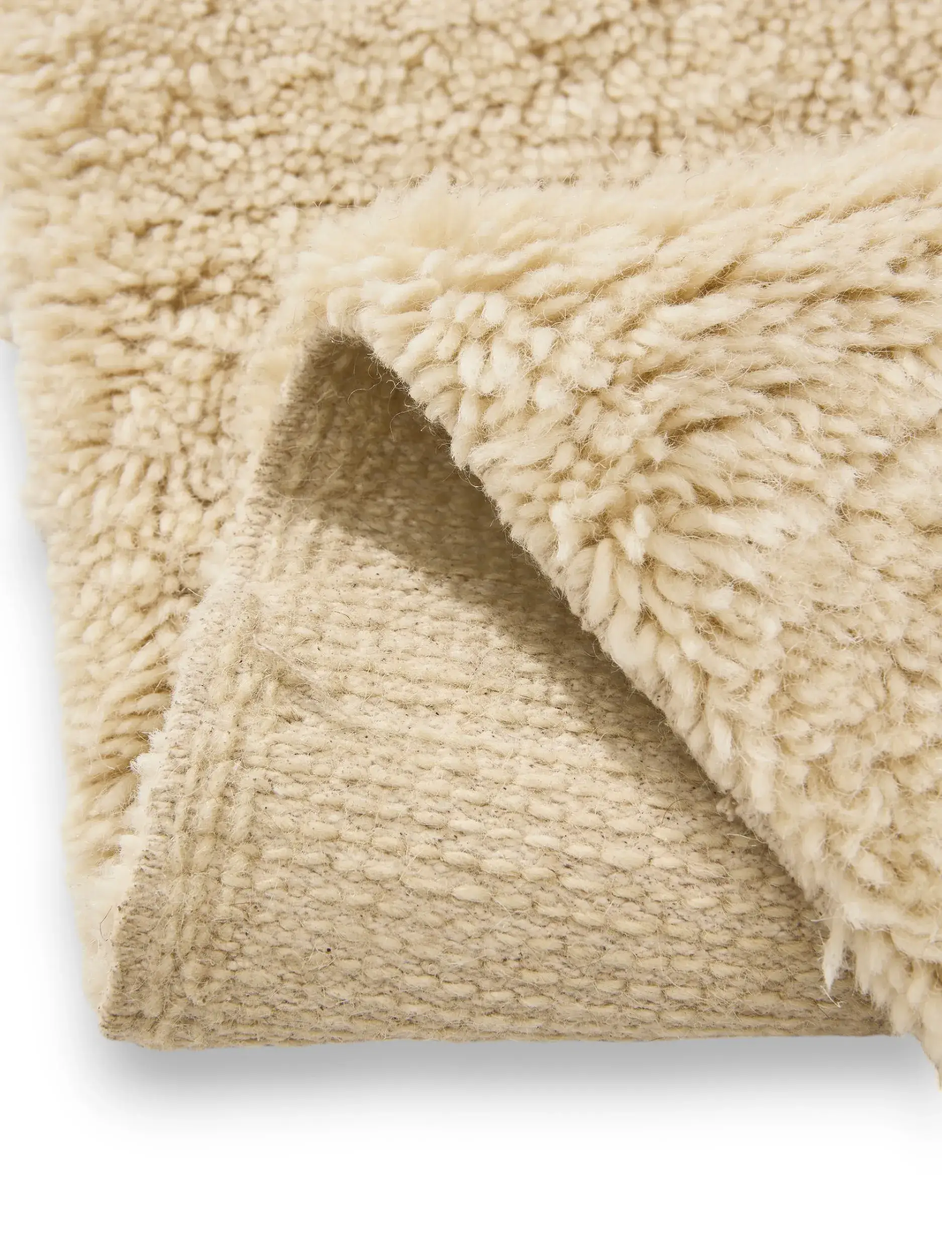 Tapijt van 100% Wol in Veelkleurig met een 100% Wol hoge pool van Lytte