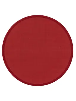 Alfombra sisal Sana Rojo