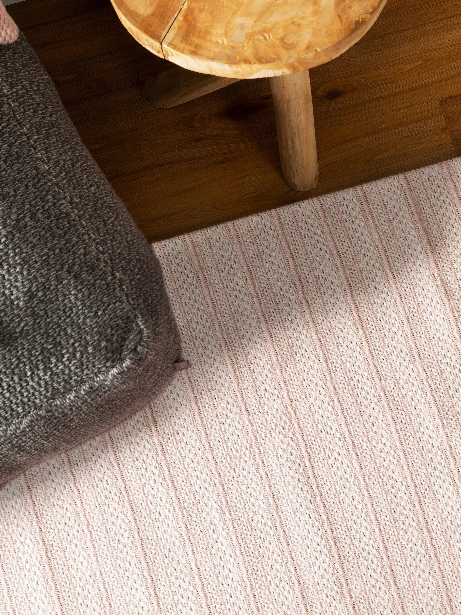 Teppich Cooper aus 100% Baumwolle in Rosa von benuta
