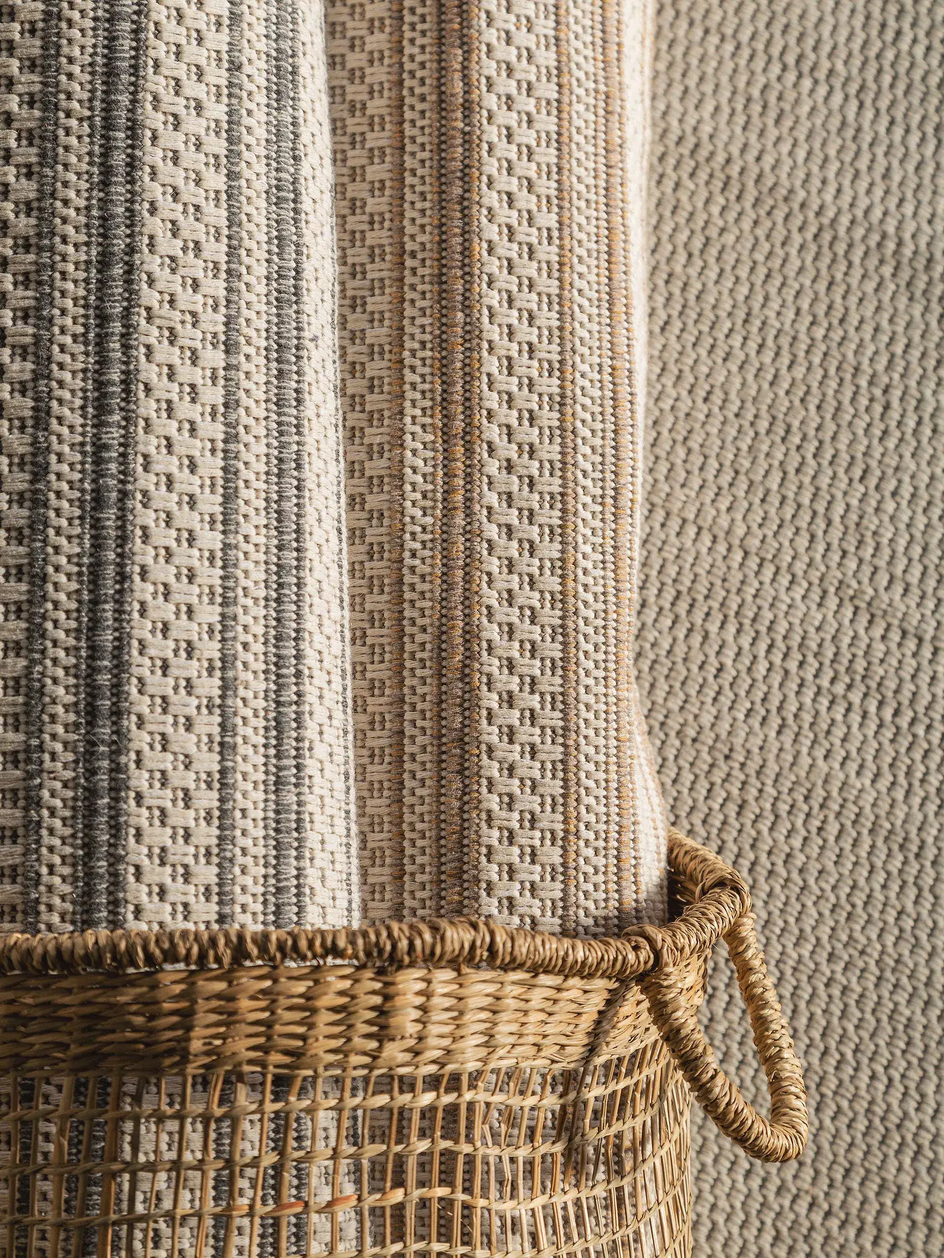 Teppich Cooper aus 100% Baumwolle in Taupe von benuta