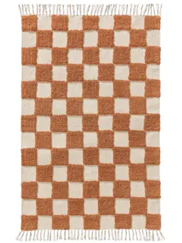 Kinderteppich Caro Terracotta