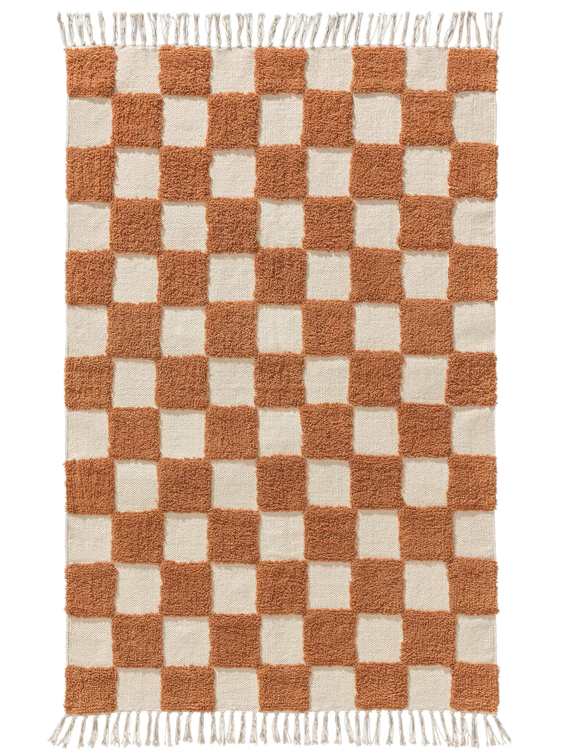 Kinderteppich Caro Terracotta von 
