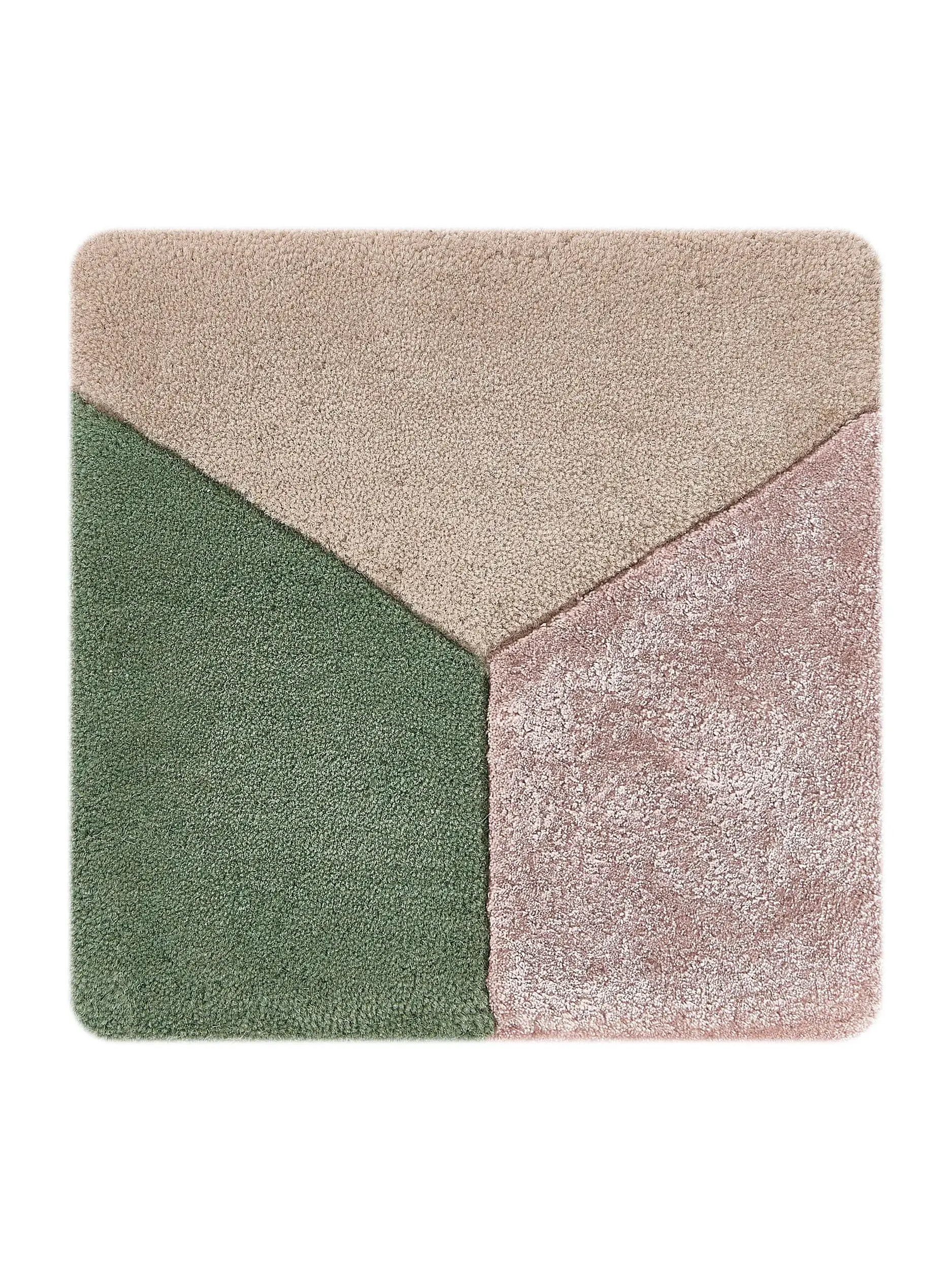 Rug Paul made of 70% Wool, 30% Lyocell (Tencel™) in Multicolour by benuta Finest