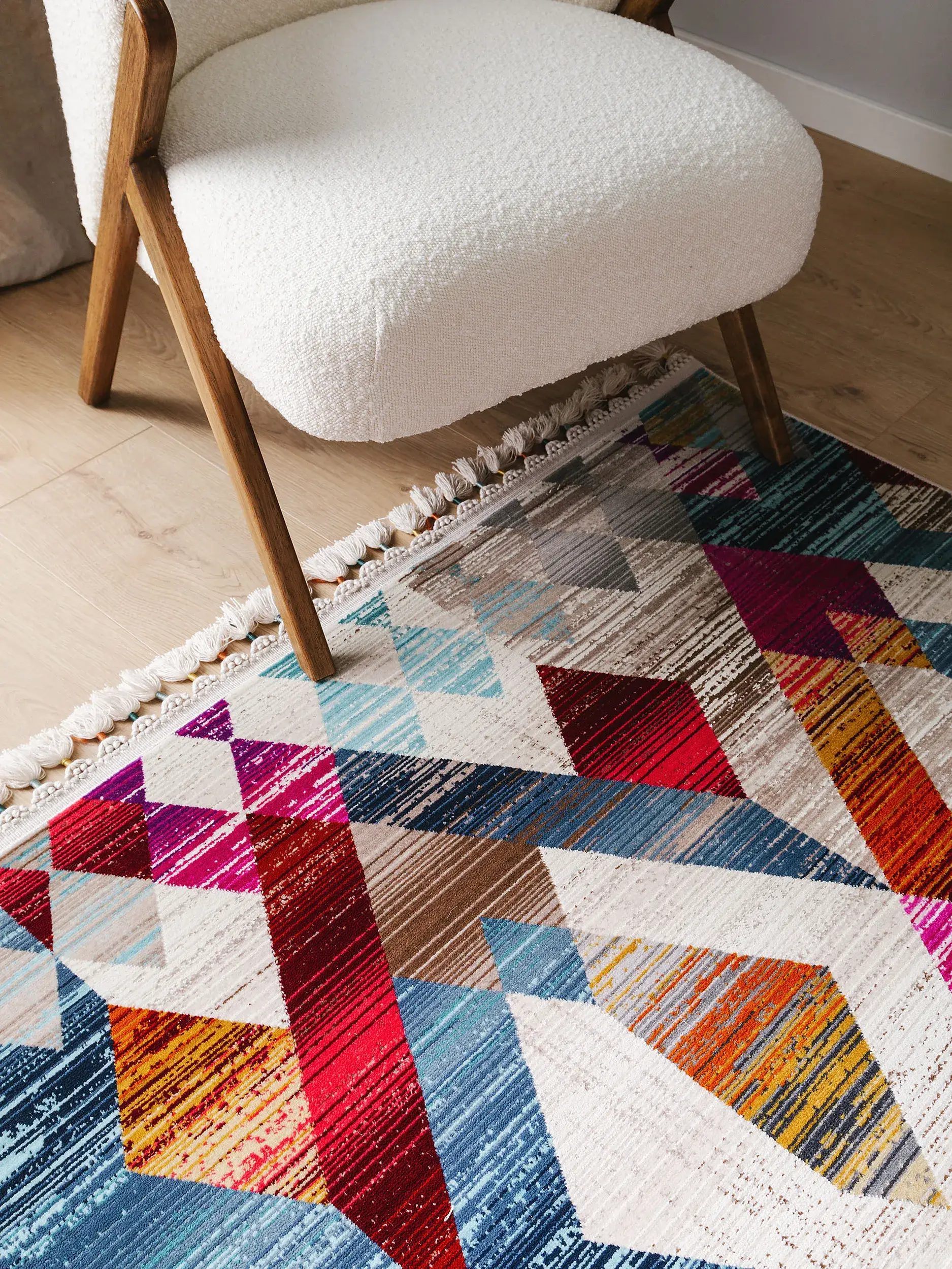 Teppich Simsala aus 100% Polypropylen in Multicolor von benuta