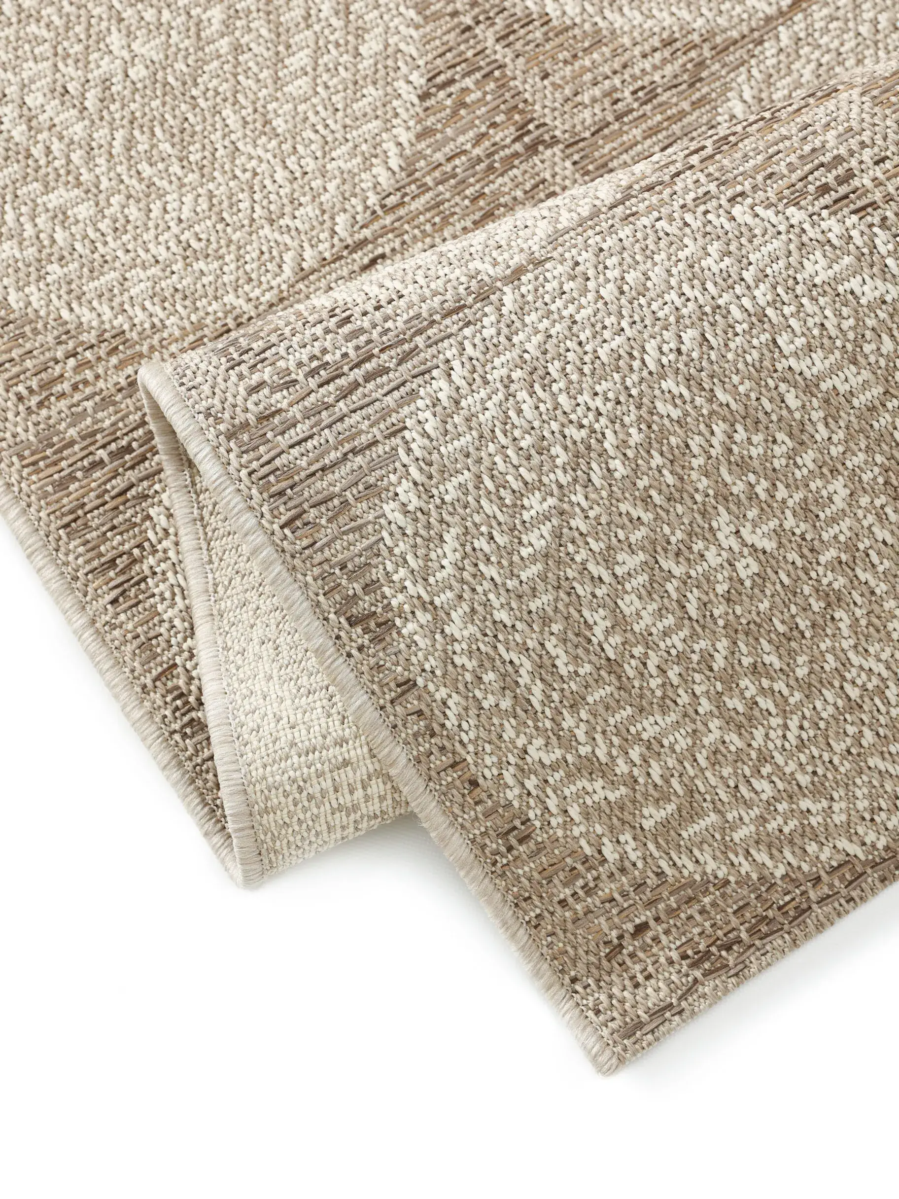 Rug made of 100% Polypropylen in Beige with a 100% Polypropylen high pile by benuta Pop