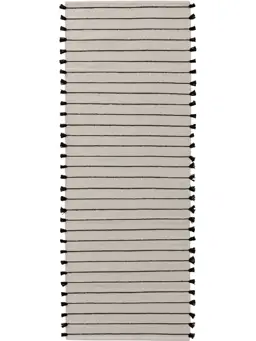 Baumwollteppich Bo Ivory