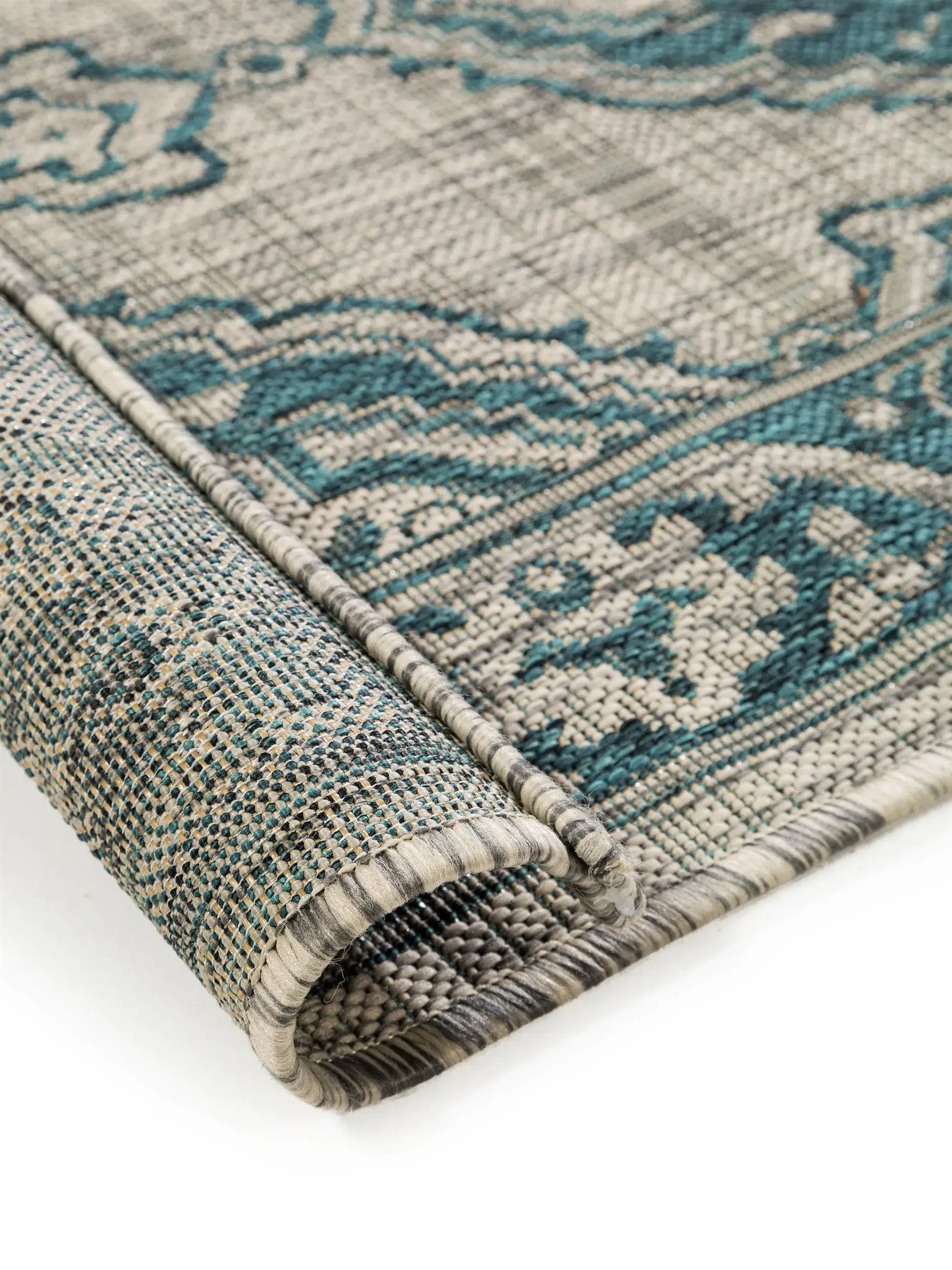 Teppich Cleo aus 100% Polypropylen in Blau von benuta