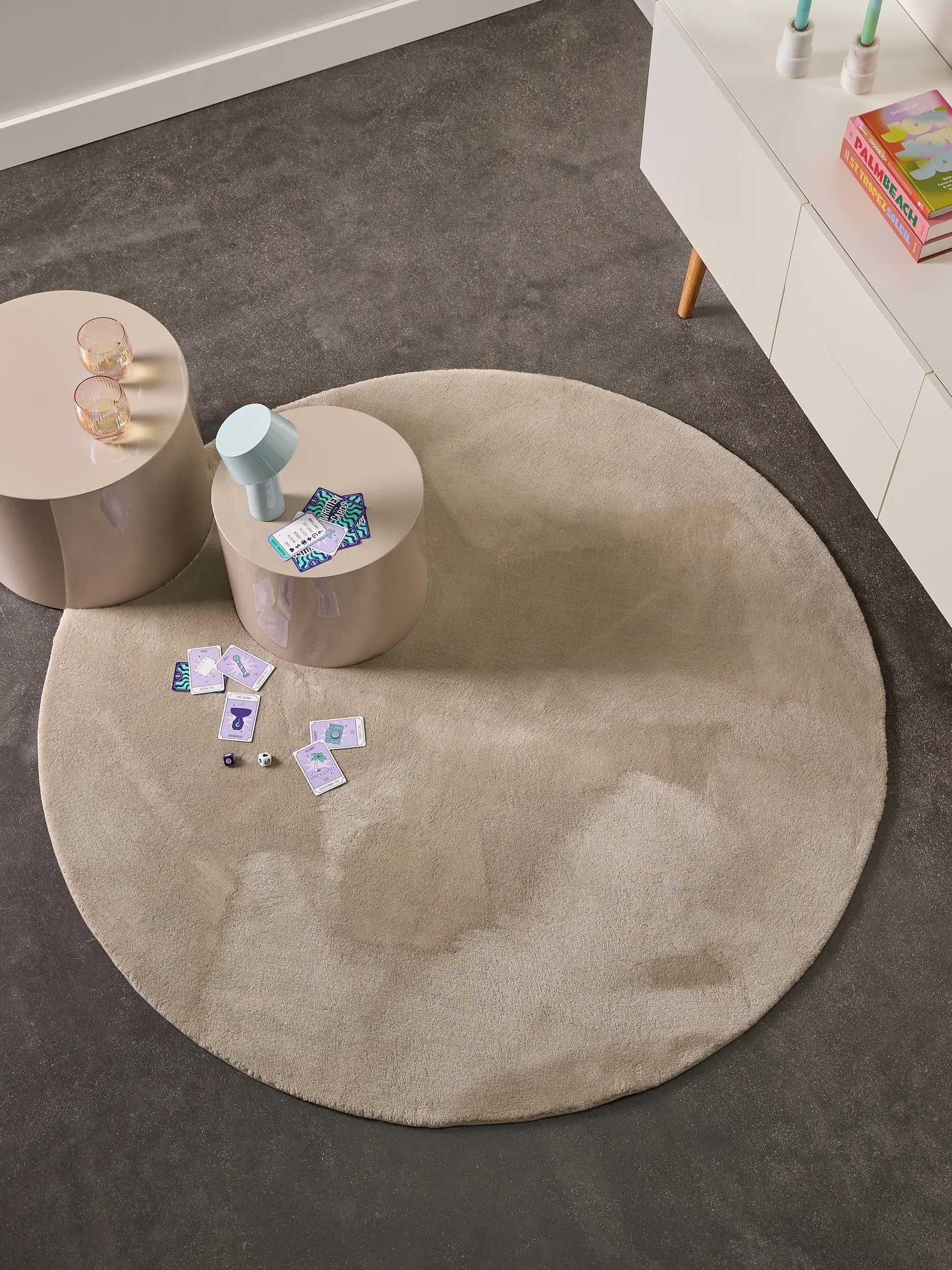 Koberec Yumi z 100% Polyester (recyklovaný PET) v  od benuta POP