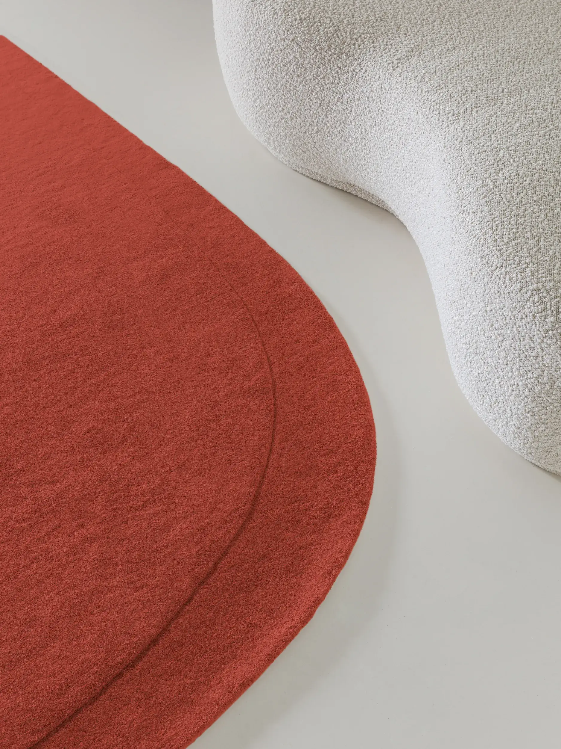 Teppich Shape aus 100% Wolle in  von benuta Pure