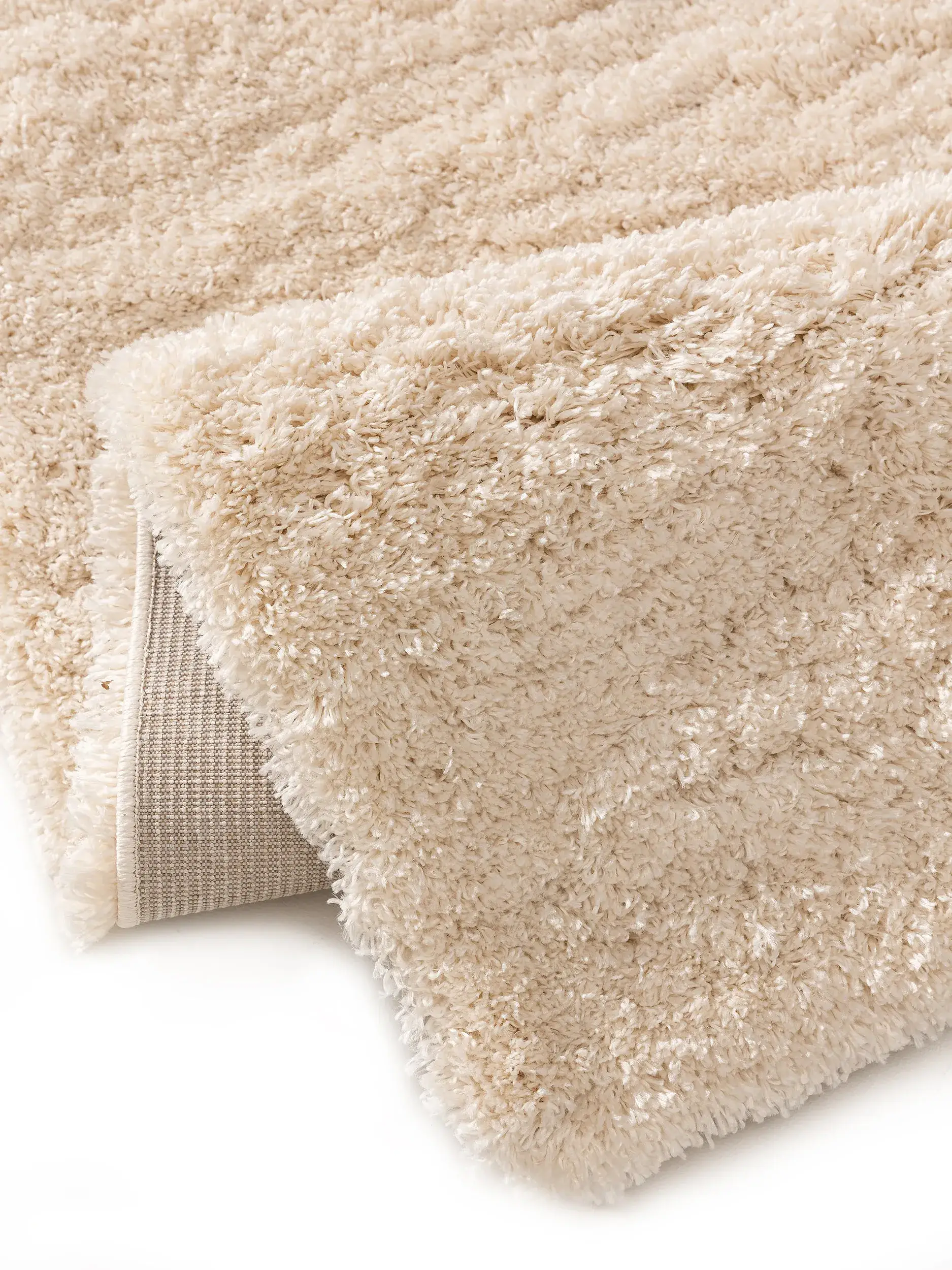 Tapete de 100% Polypropylen em Beige com pelo de 100% Polypropylen de altura da benuta Pop
