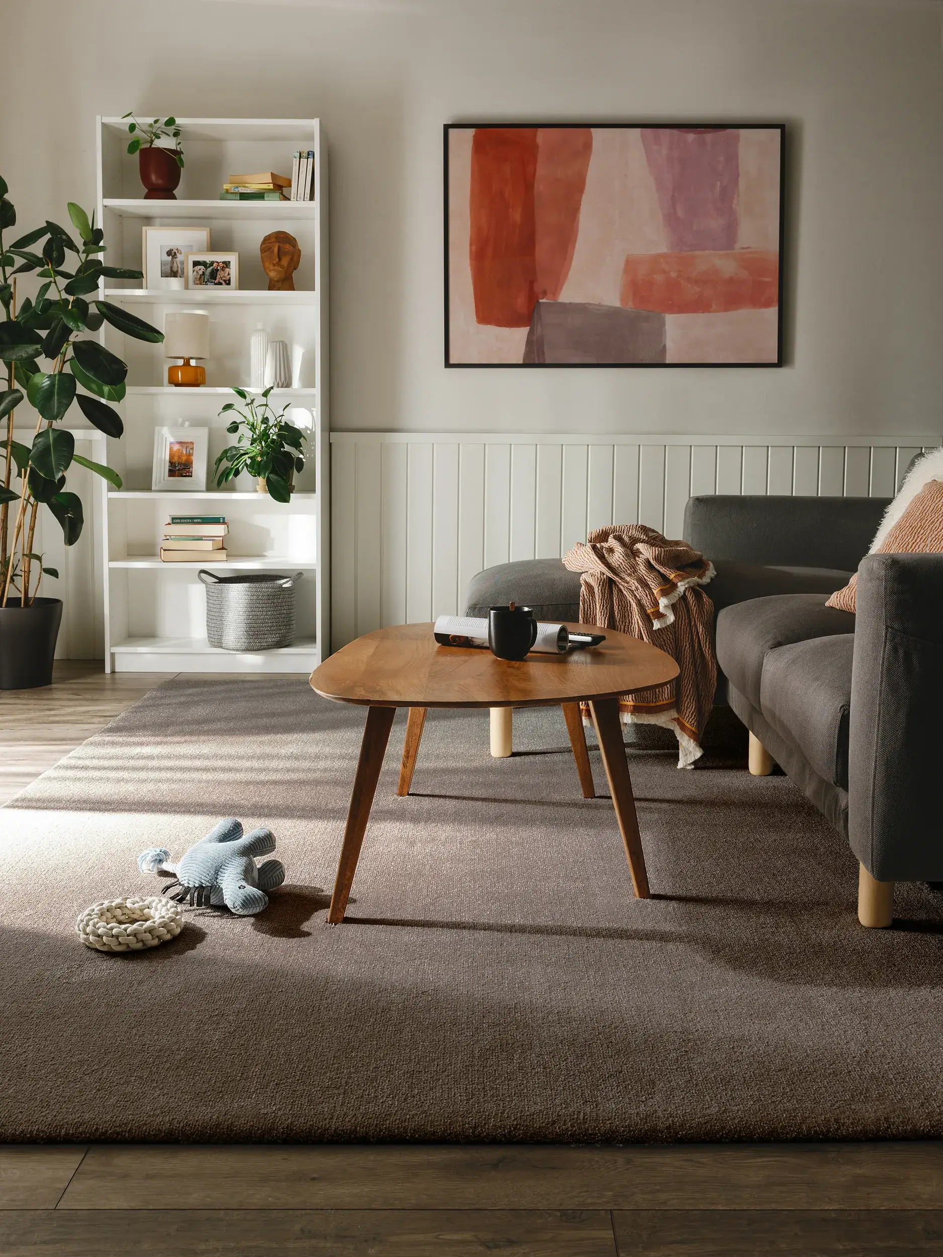 Teppich Melvin aus 100% Polypropylen in Beige von benuta Nest