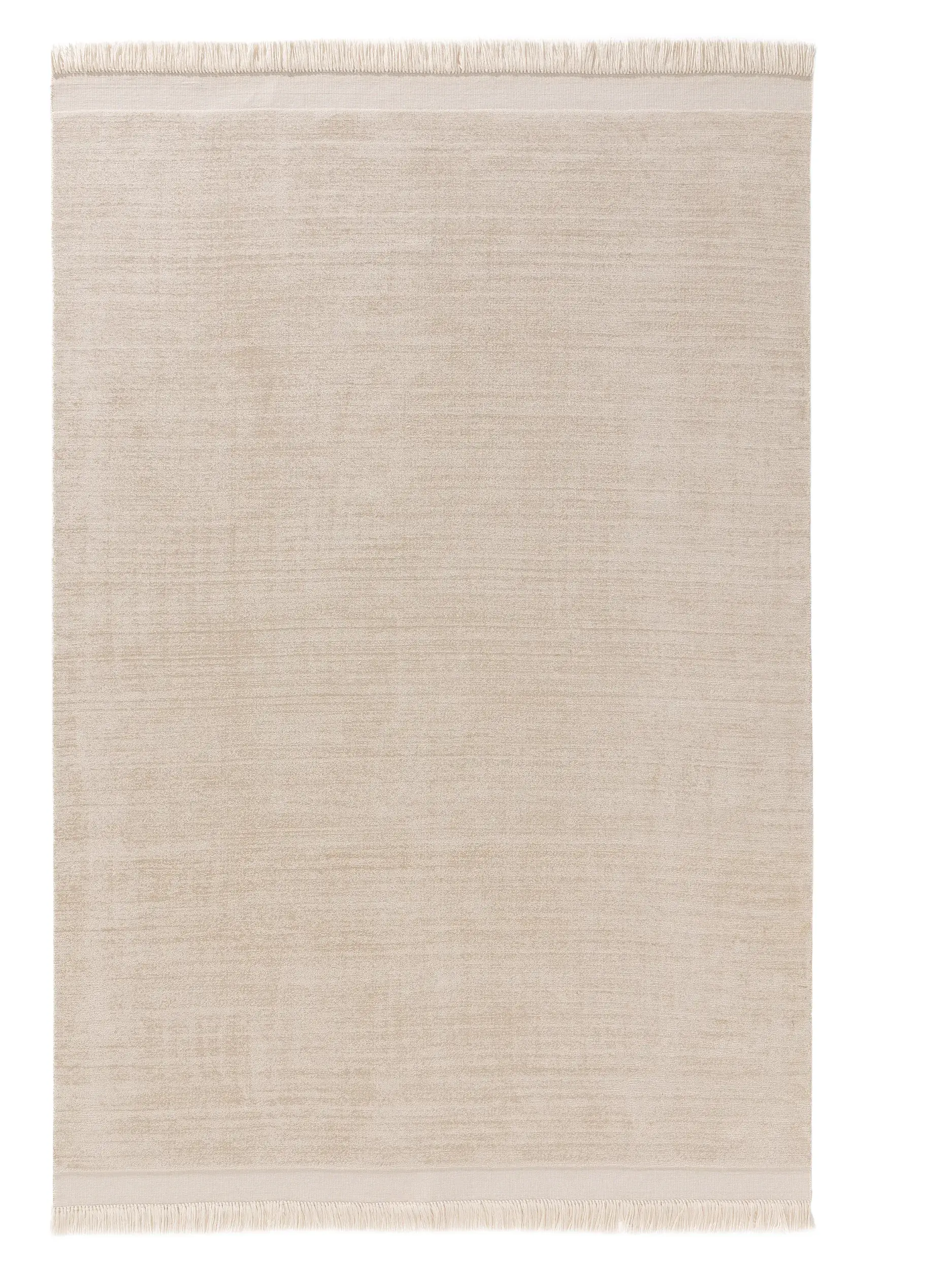 Tappeto realizzato con materiale riciclato Jade Crema di 