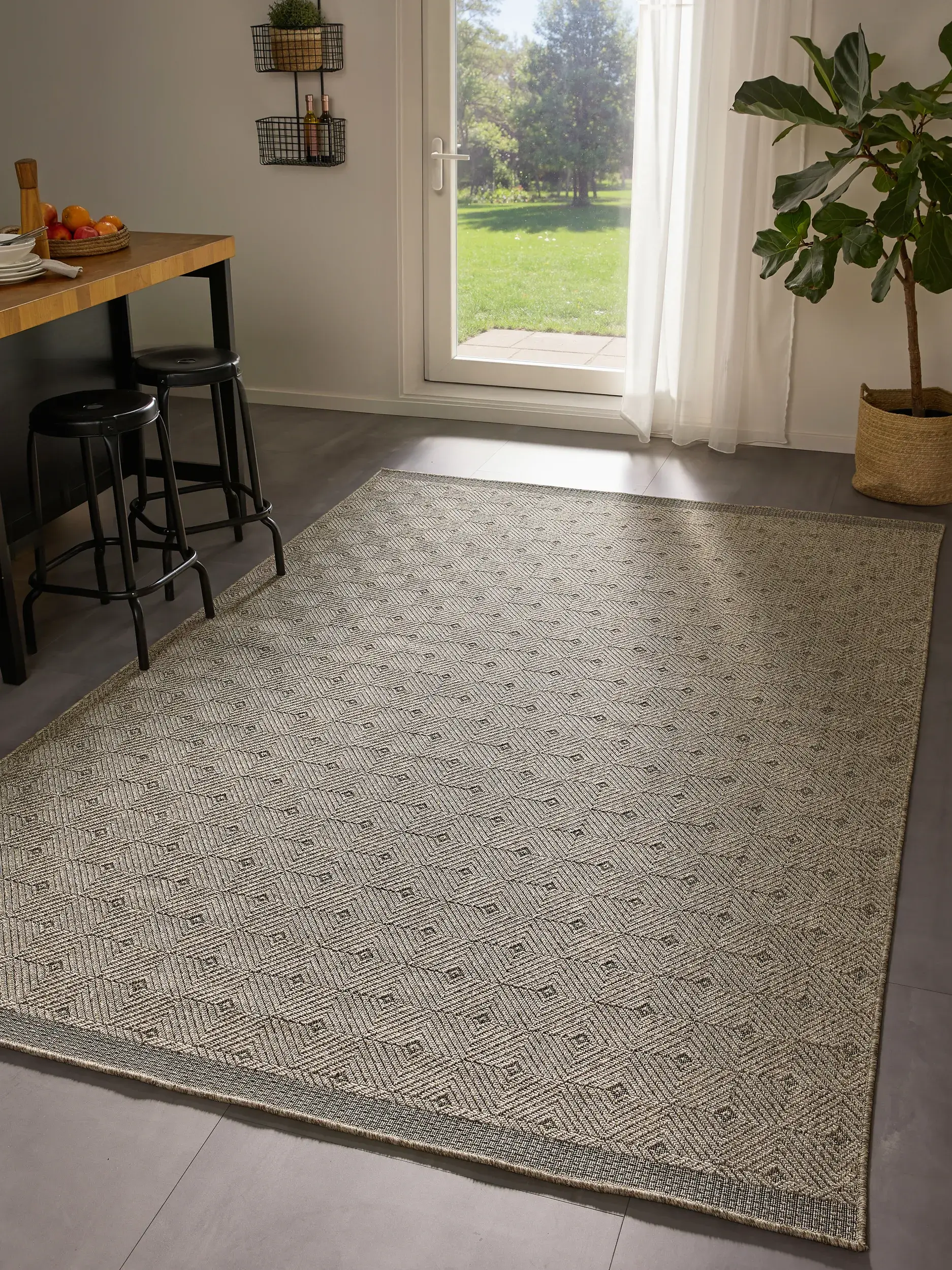 Teppich Naoto aus 100% Polypropylen in  von benuta Nest