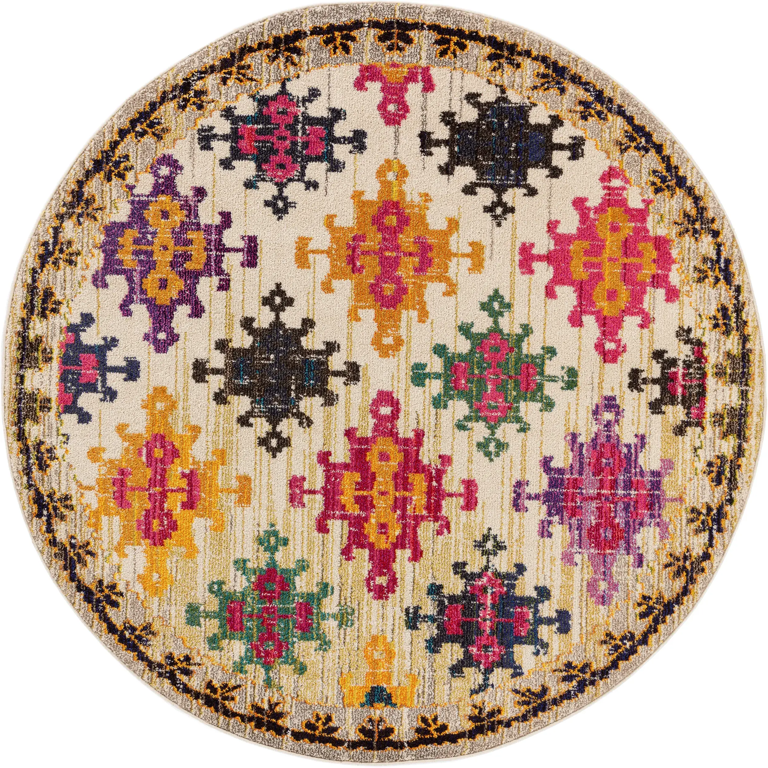 Teppich Casa Multicolor/Beige von 