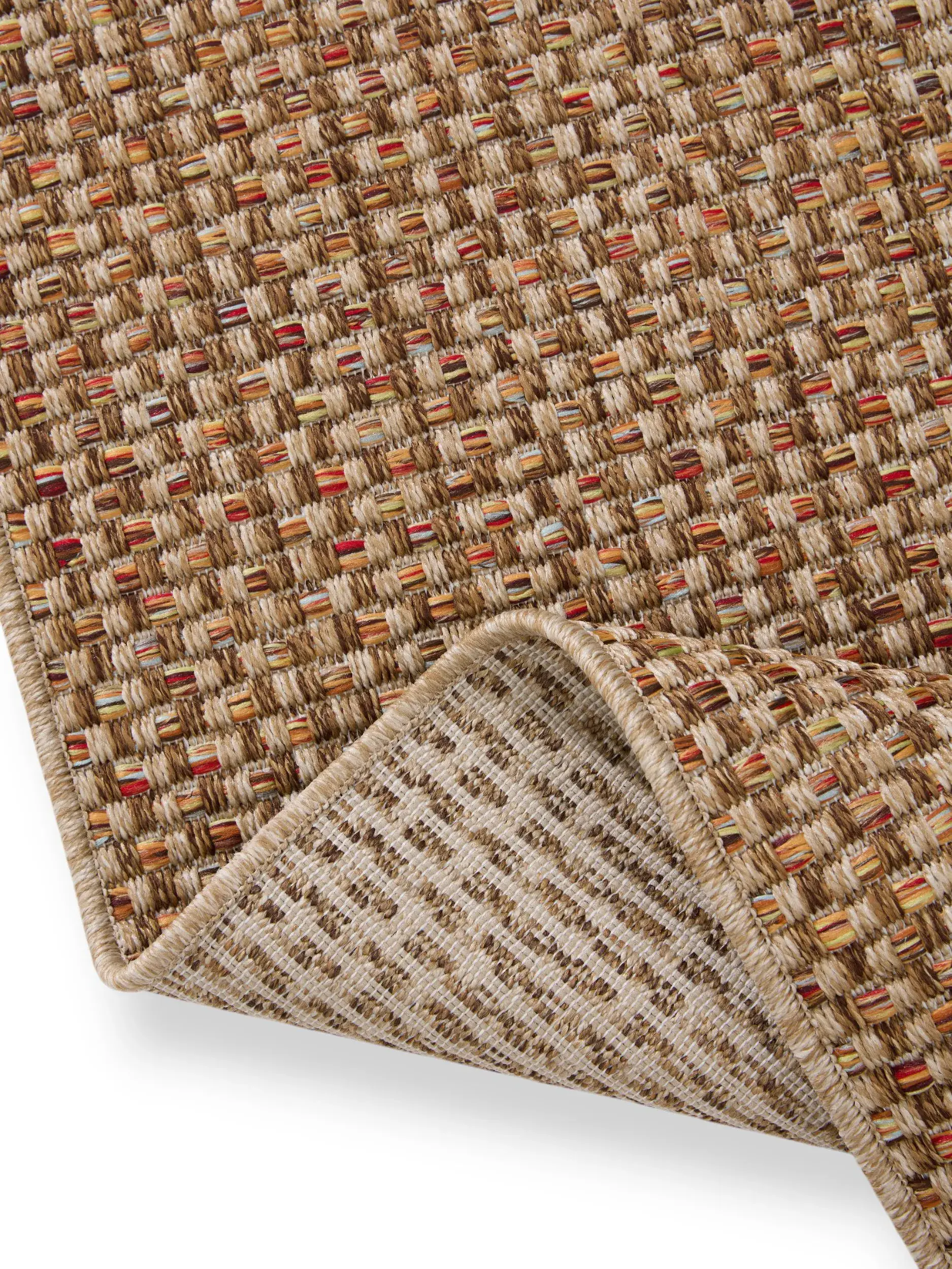 Teppich aus 100% Polypropylen in Multicolor mit 100% Polypropylen hohem Flor von benuta Nest