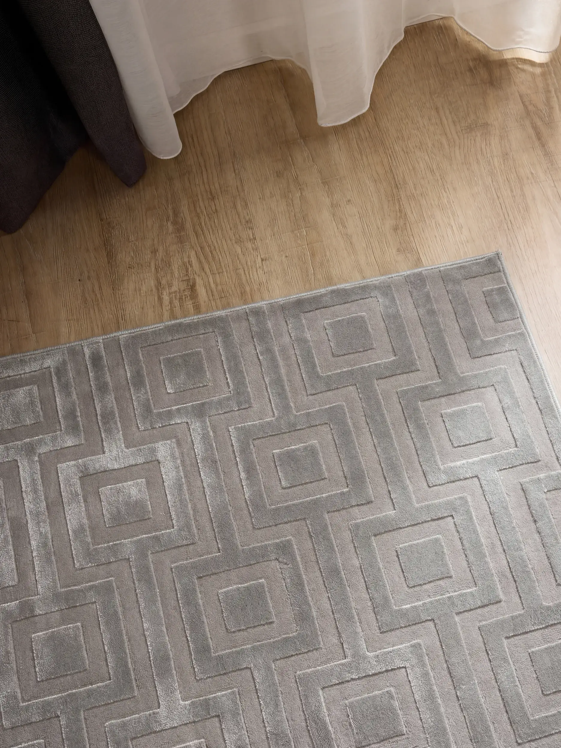 Tapis Claire en 60% Polyester, 40% Polypropylène en  de benuta Basic