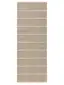 Wollteppich Läufer Gyda Taupe