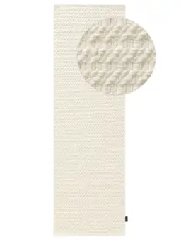 Vlněný koberec Runner Hera Cream
