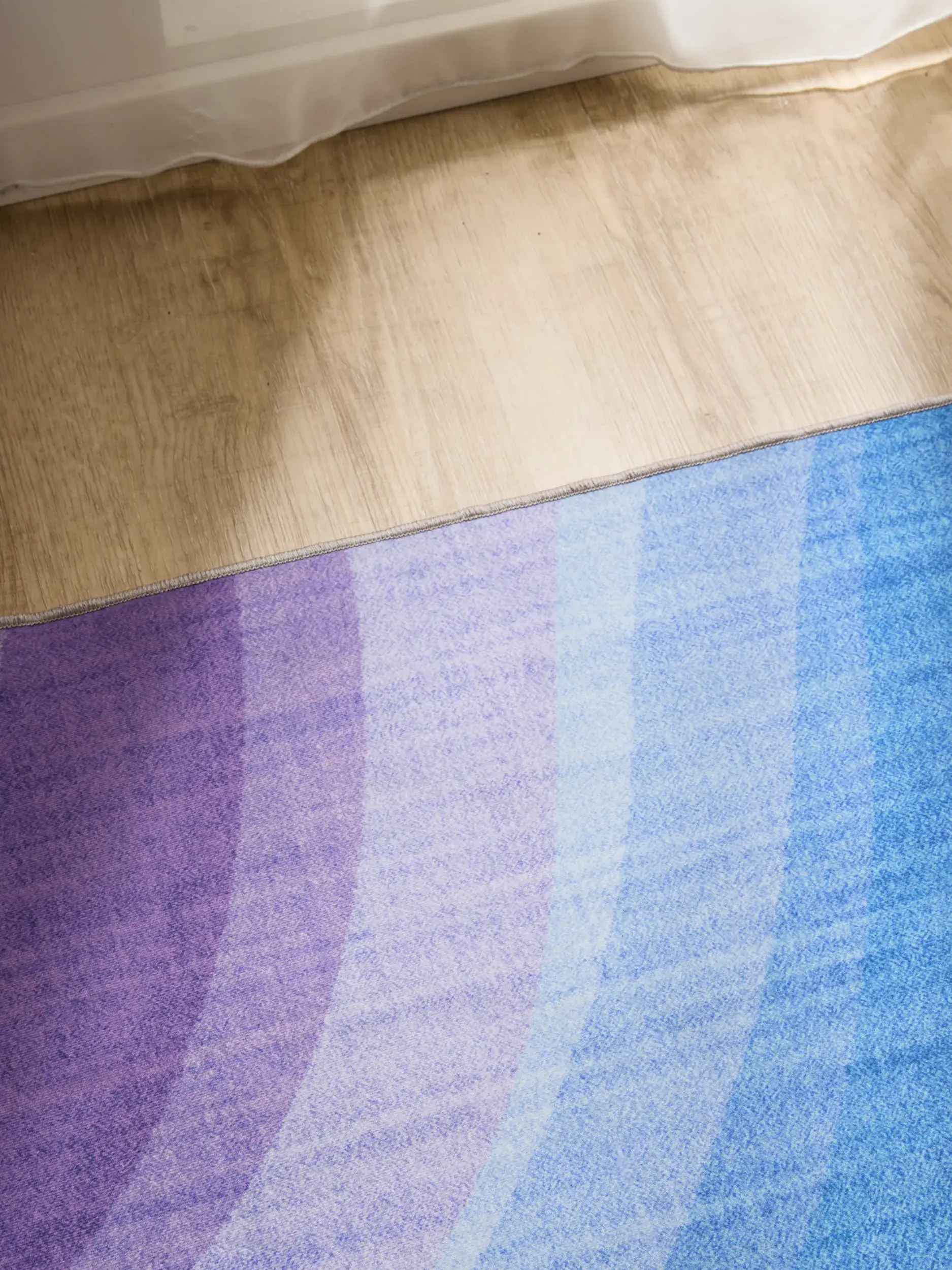 Tappeto di 100% Poliestere in Multicolor con pelo alto 100% Poliestere da benuta Basic
