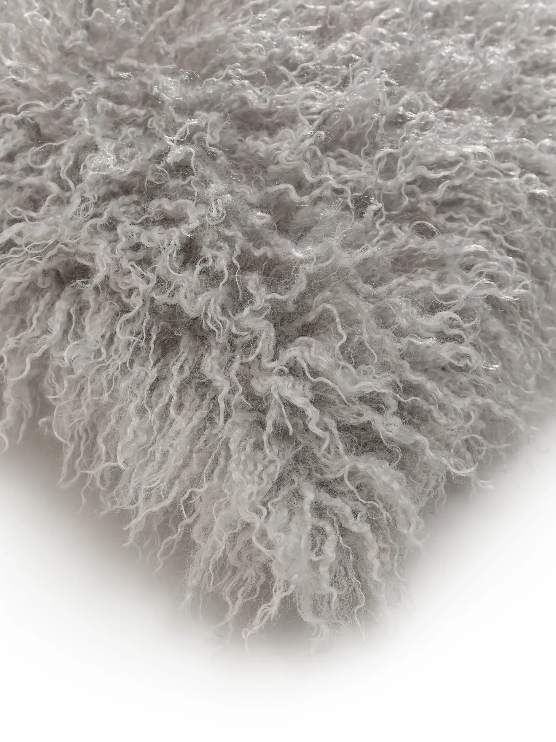 Kissenbezug Oscar Grau in Einfarbig design made of 100% Polyester by benuta Nest