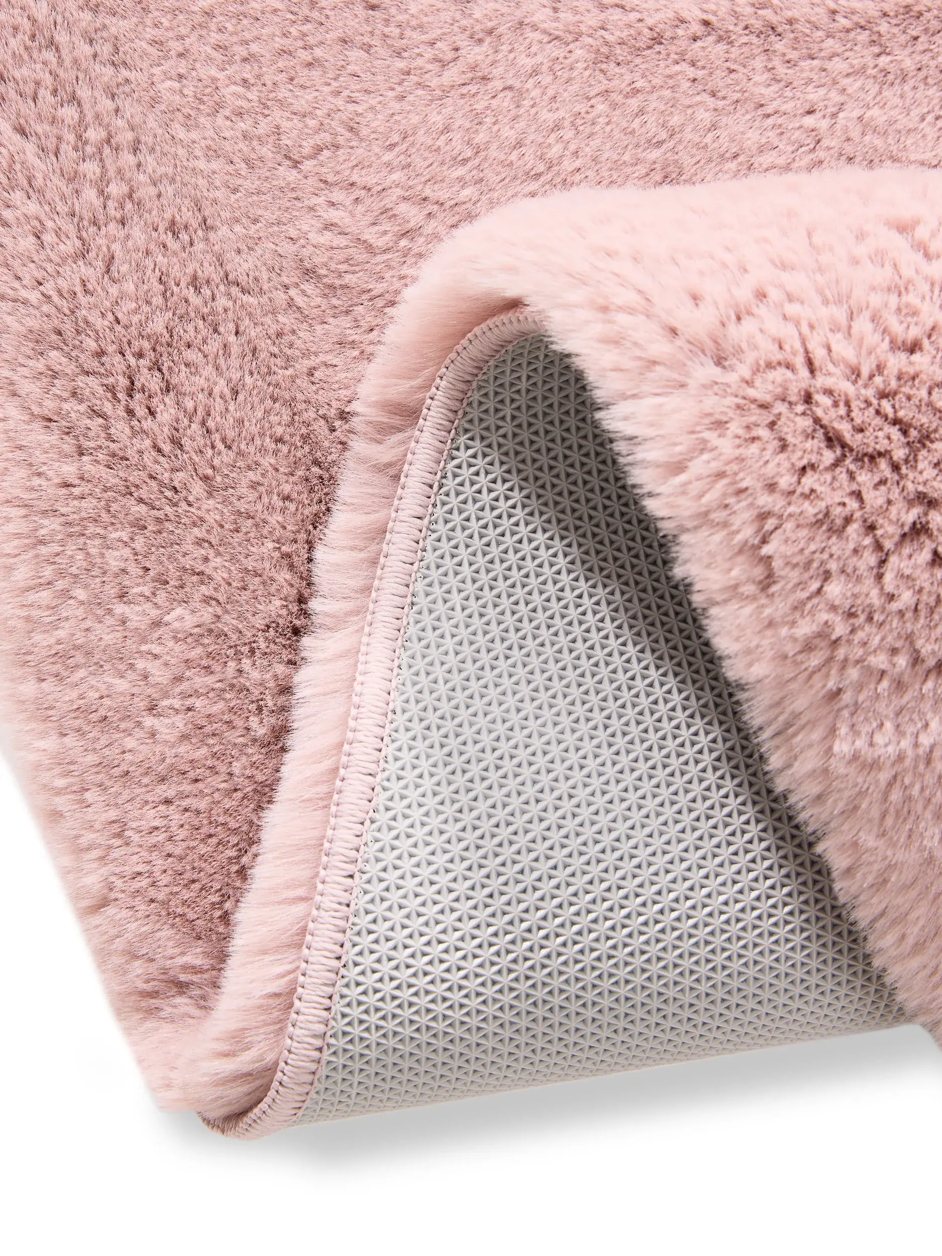 Teppich Dave aus 100% Polyester in Rosa von benuta Nest