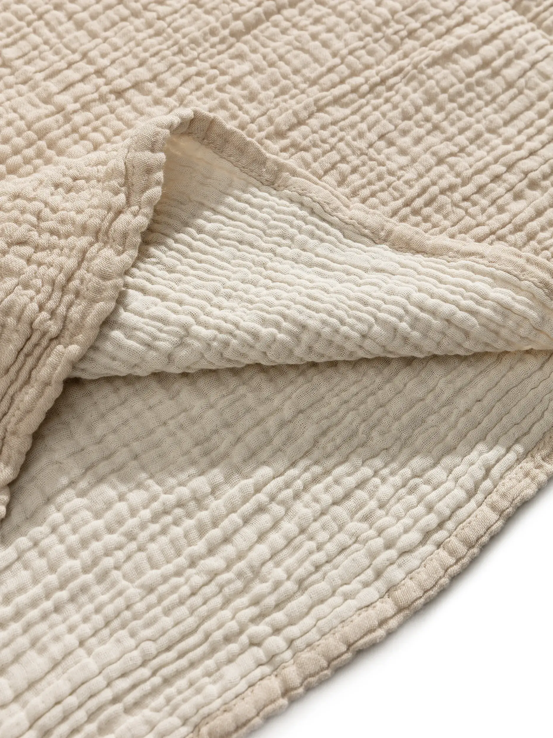 Baumwolldecke Lilo Cream/Beige im Design  aus  von Lytte