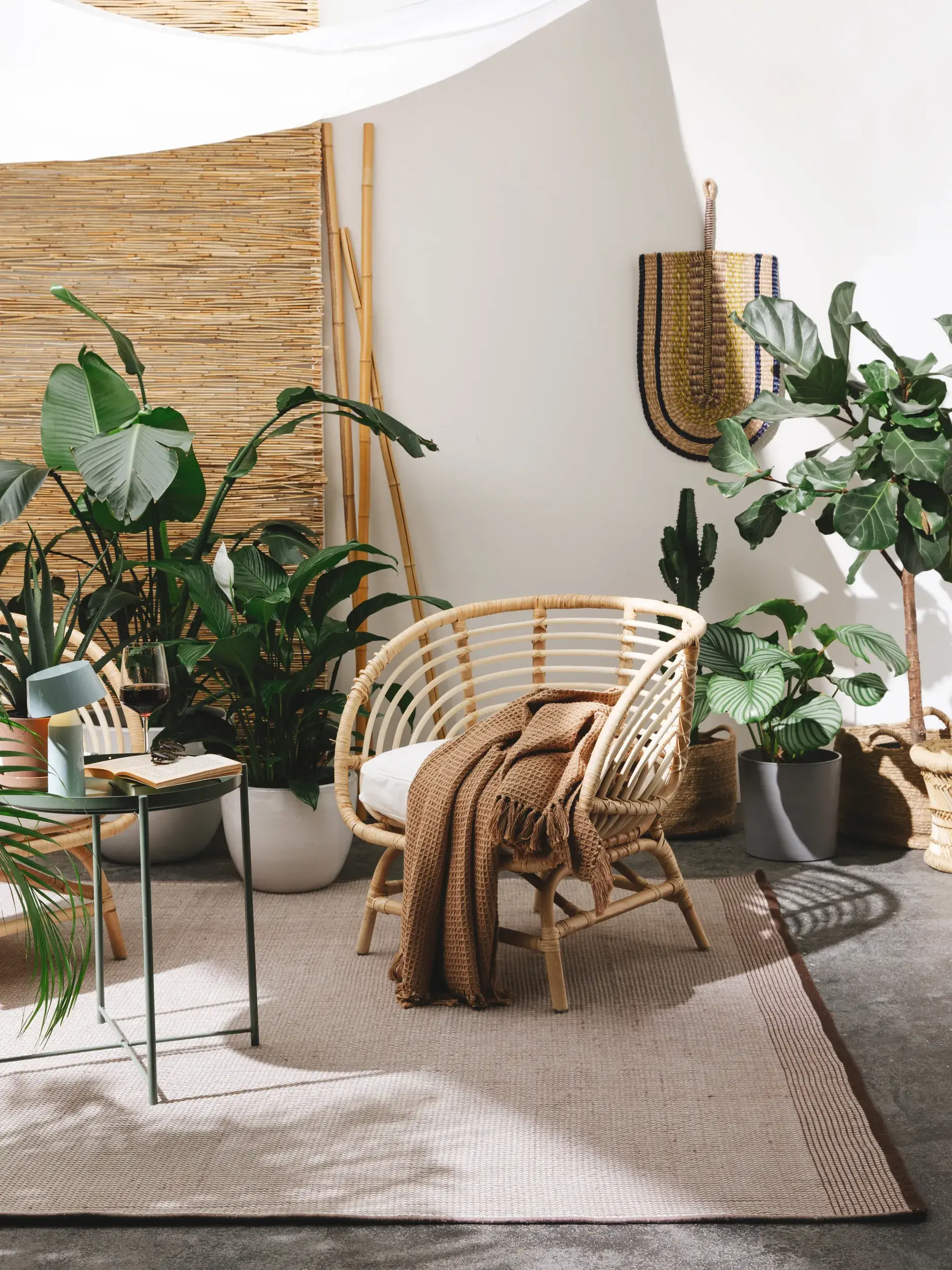 Teppe av 100% Polyester (recyceltes PET) i Beige med 100% Polyester (recyceltes PET) høy lugg fra benuta Pure