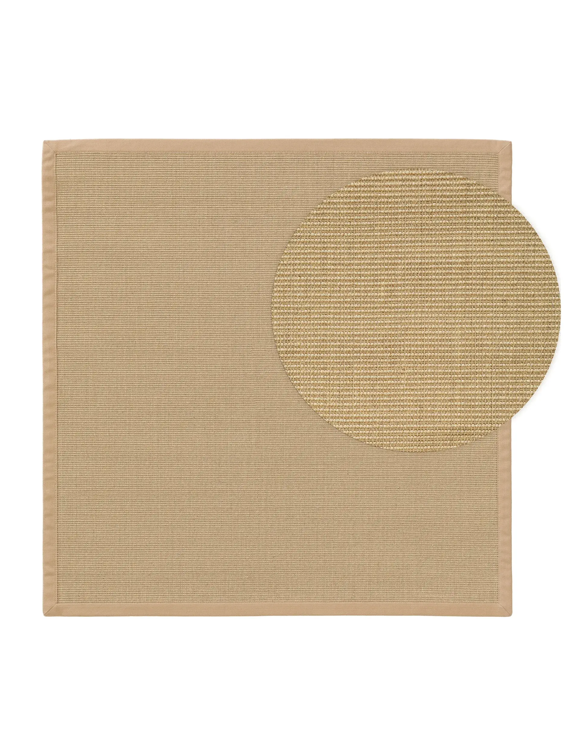 Matto 100% Sisala värissä Beige 100% Sisal korkealla nukalla merkiltä benuta Nest
