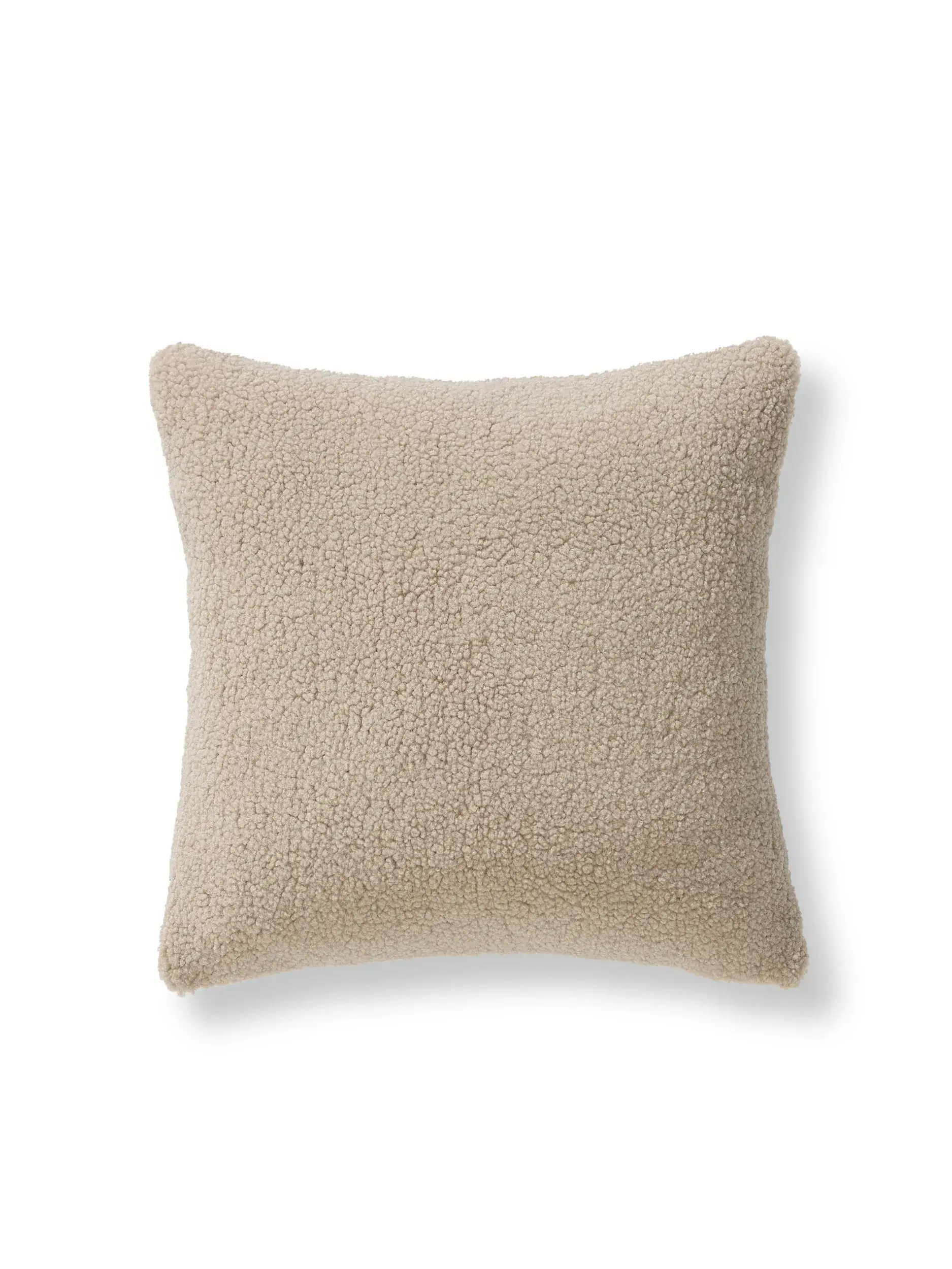 Kissenbezug Ted Hellgrau com design Einfarbig em 100% polyester da benuta Pop