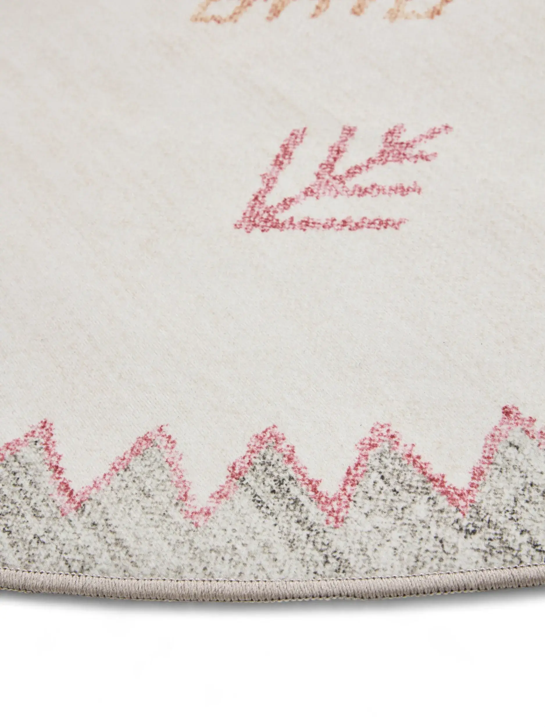 Rug made of 100% Polyester in Multicolour with a 100% Polyester high pile by benuta Basic