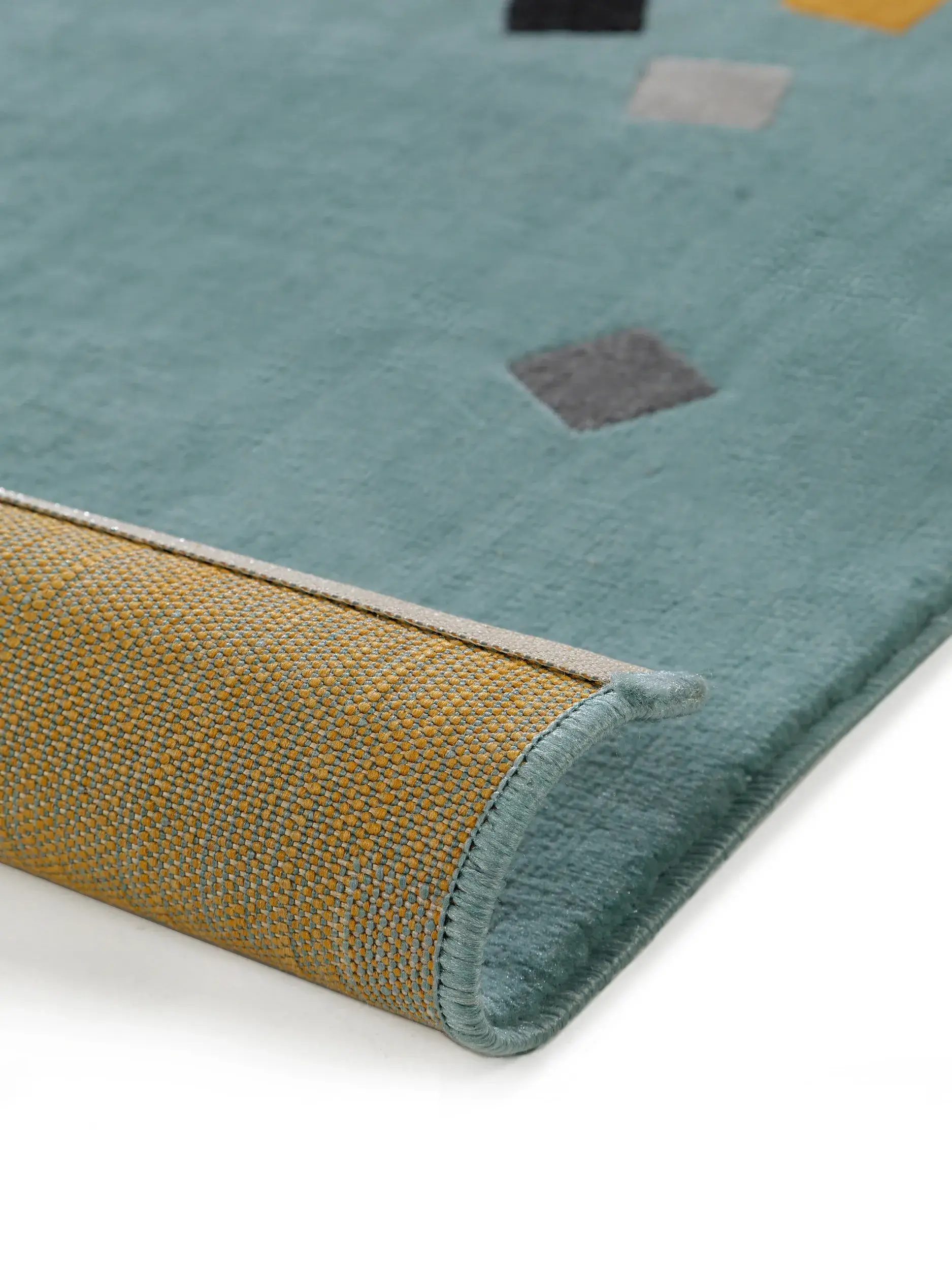 Tapis en 100% Polypropylène en Turquoise avec une pile de 100% Polypropylène de hauteur de Lytte