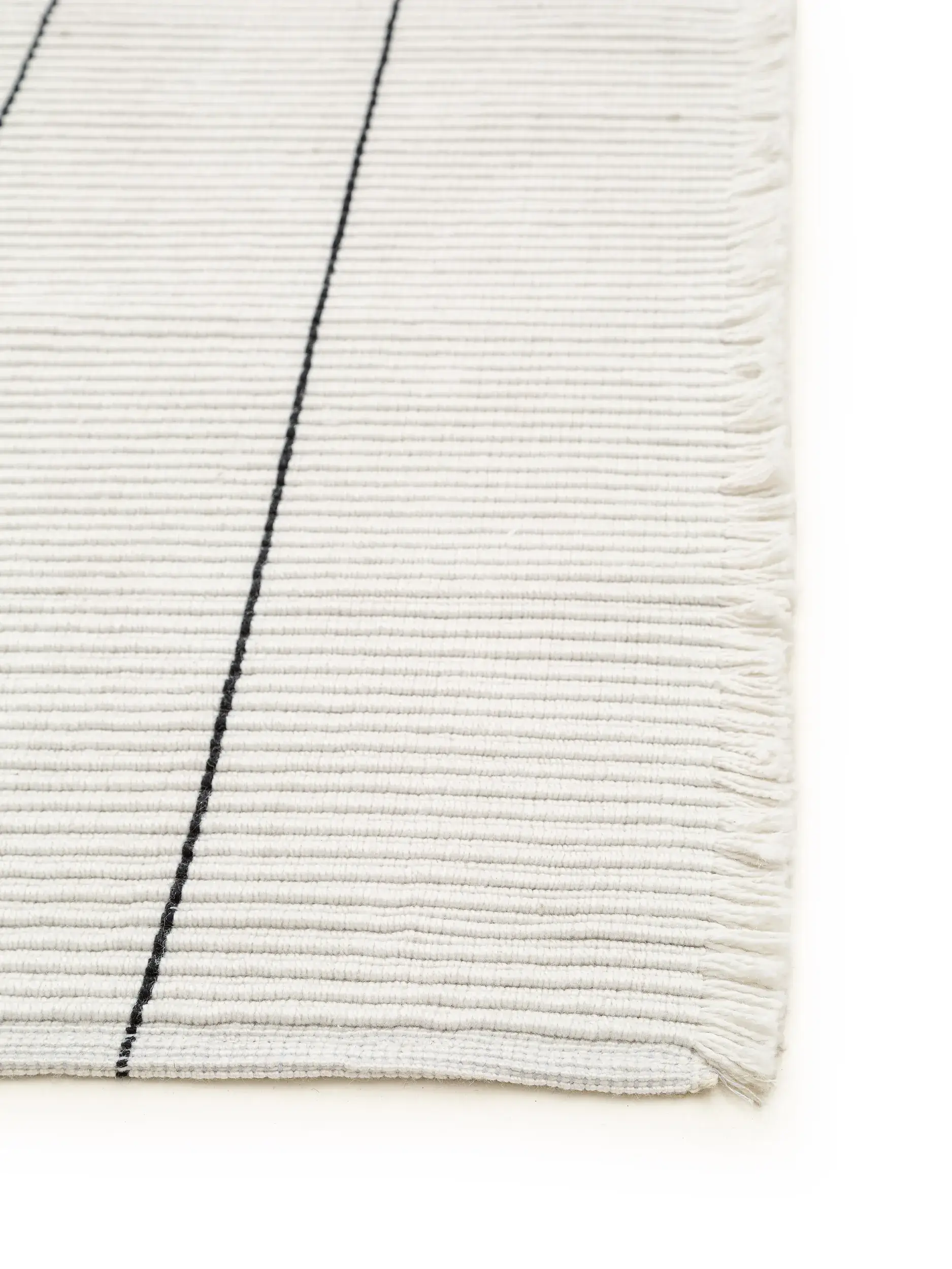 Alfombra Gaia de 100% Polyester (PET reciclado) en Blanco de benuta pure