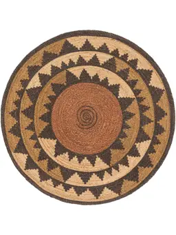 Juteteppich Sahara Braun