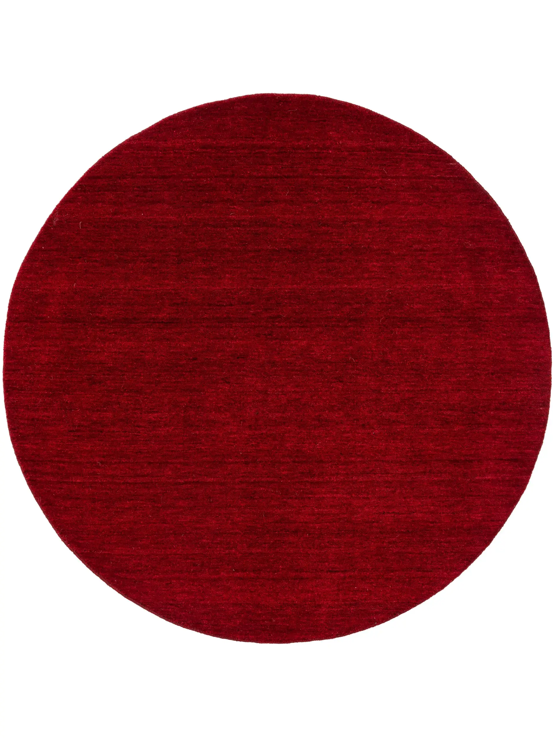 Teppich aus 100% Wolle in Rot mit 100% Wolle hohem Flor von benuta Nest
