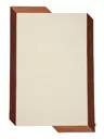 Wollteppich Aspect Cream/Rot